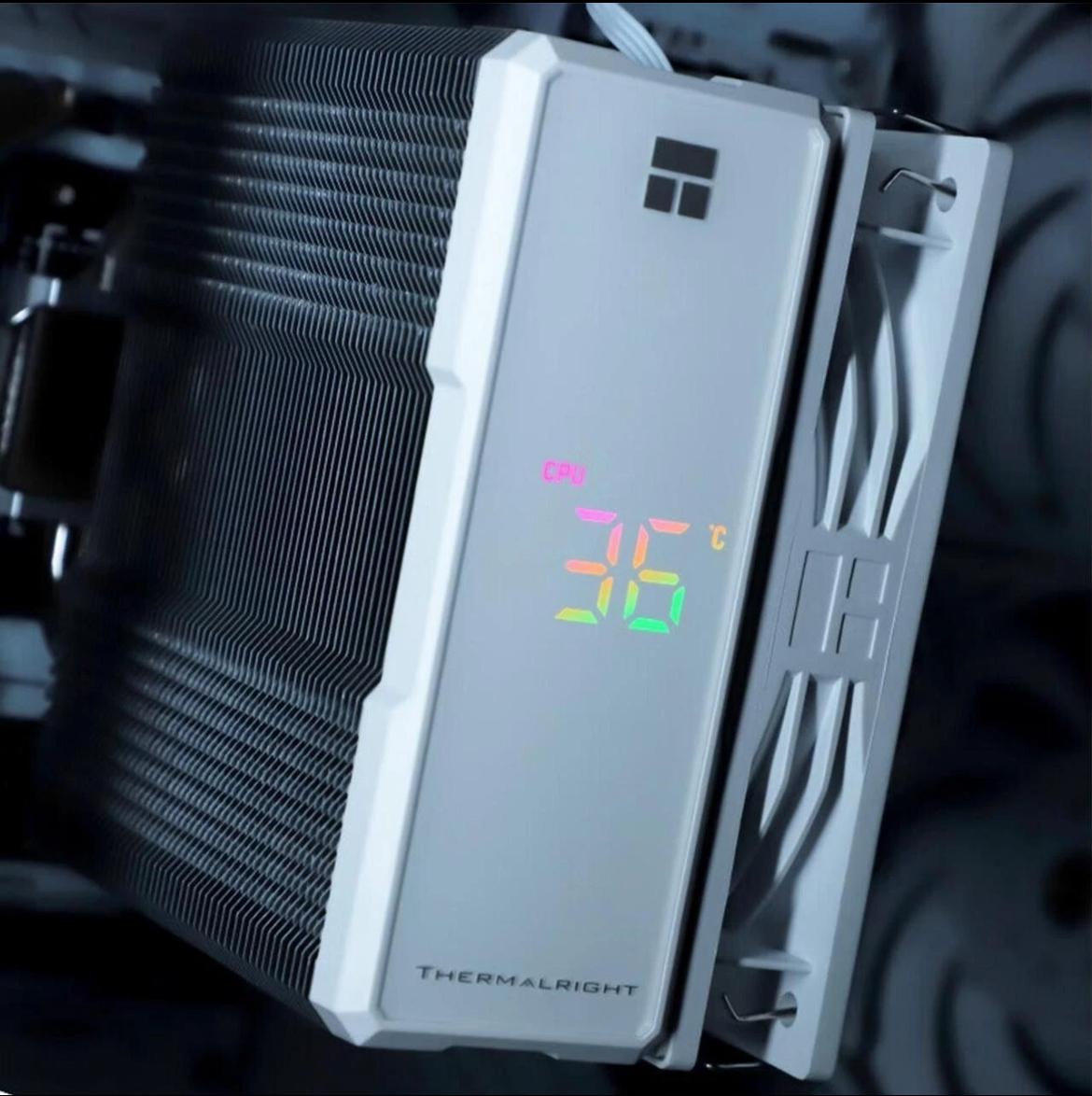 Thermalright Assassin X 120 R Digital CPU Air Cooler White