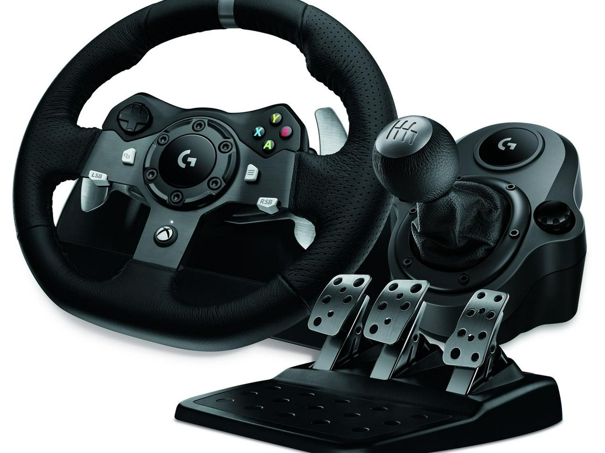 🔥 Logitech G920 Racing Wheel, Pedals and Shifter Bundle 🔥