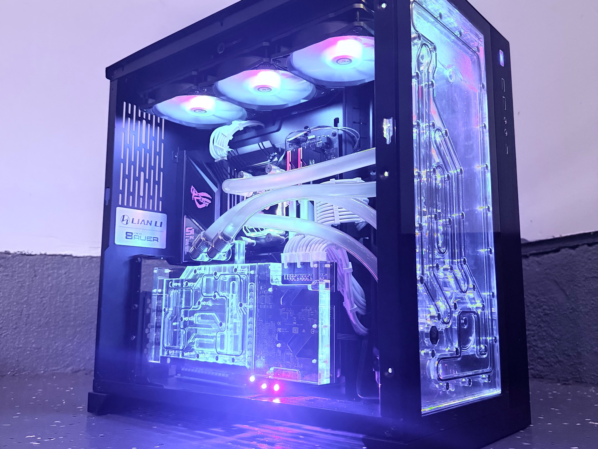 💧"Liquid Nebula"🌈| 4k Gaming | Ryzen 9 5900X | RTX 3080 Ti | 32GB Ram | 1TB NVMe | Free Shipping