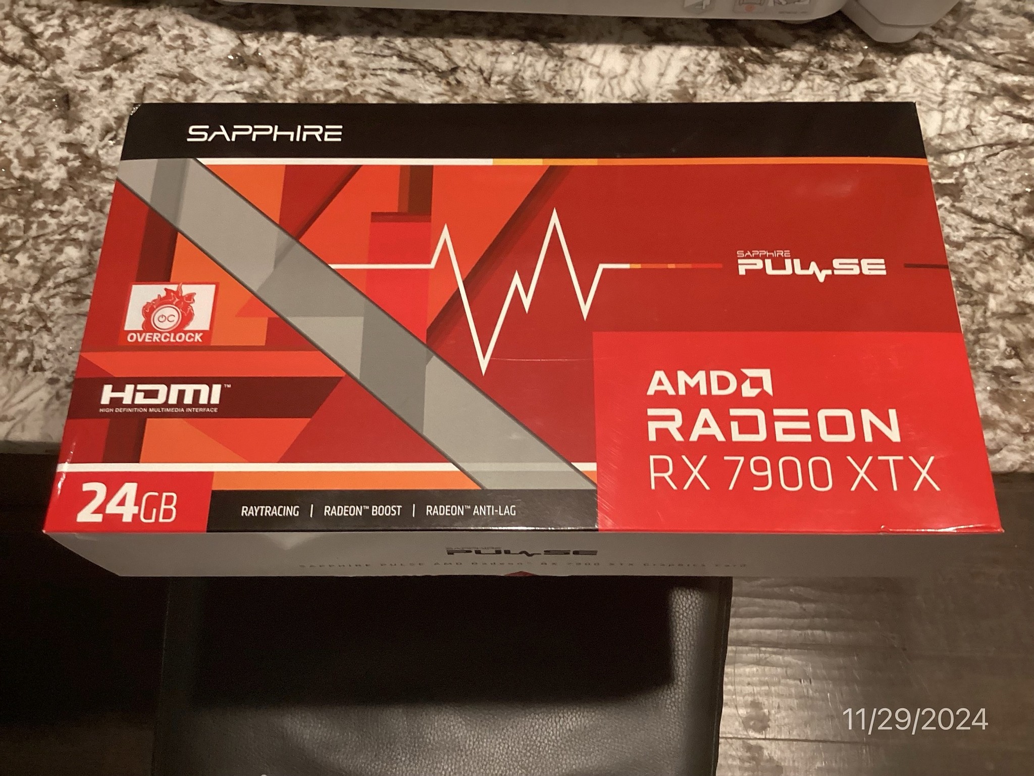 ++ NEW in box ++ Sapphire Pulse Radeon RX 7900 XTX Graphics Card