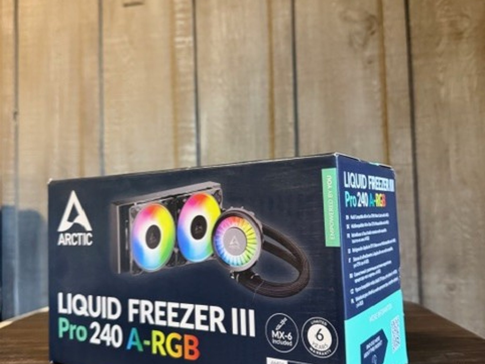 BNIB ARCTIC Liquid Freezer III Pro 240 A-RGB - 240 mm AIO CPU Cooler (Black)