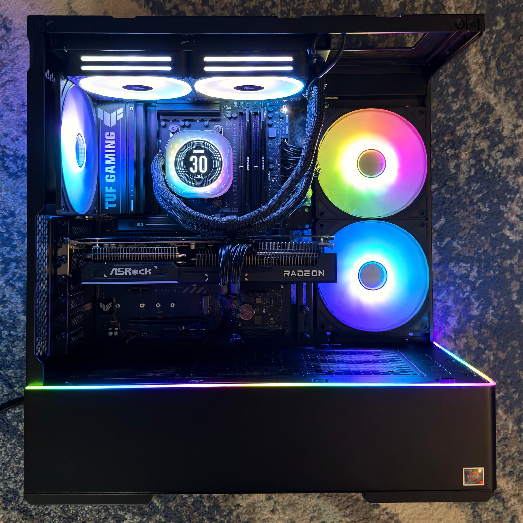 AMD Ryzen 7 7700X, RX 9070, 32GB DDR5, 1TB Gen 5 NVMe | 1440P/4K Gaming PC