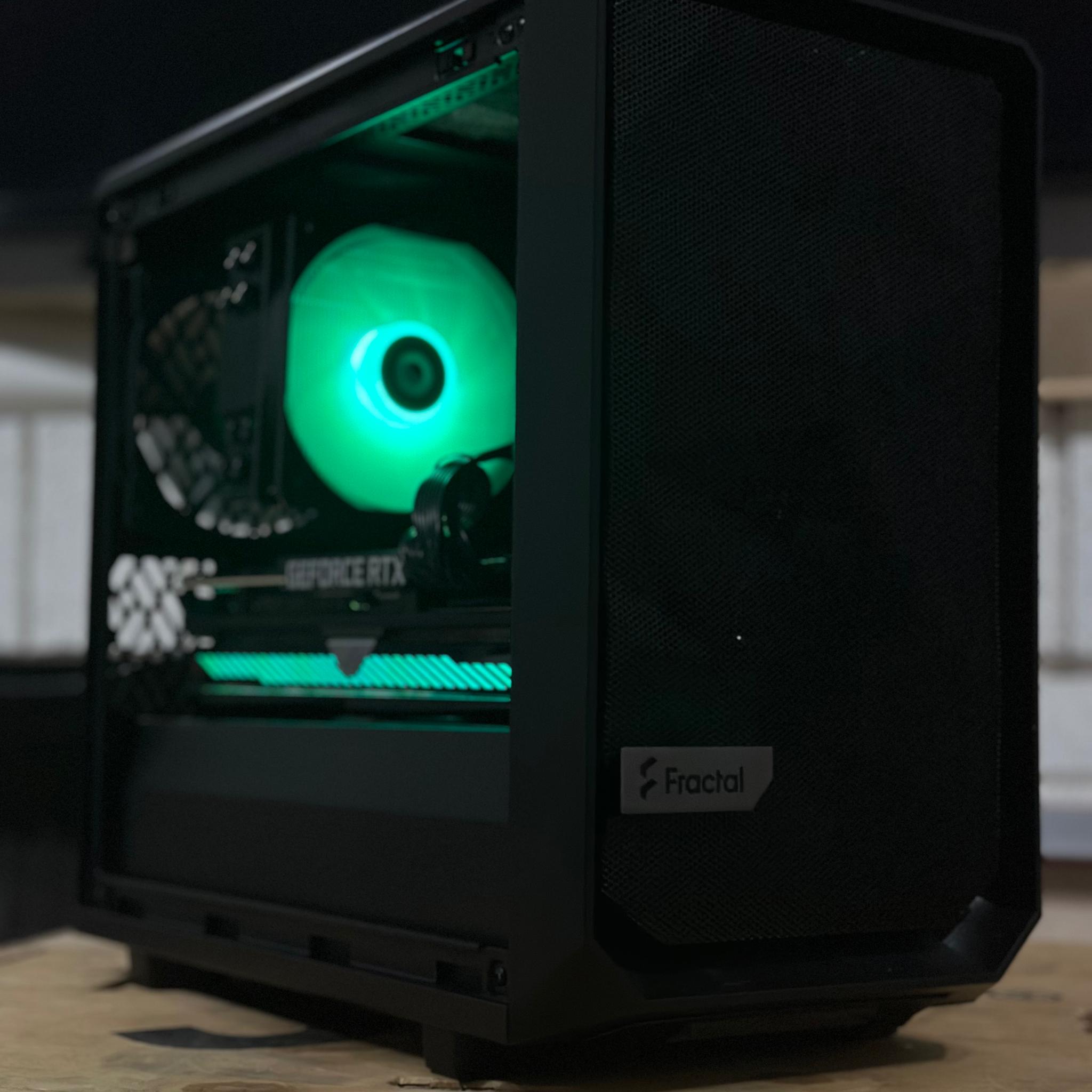 Dark Power: SFF  Ryzen 5600x, Strix 3070, Strix B550i, 1TB NVMe, Fractal NANO, BT/WiFI