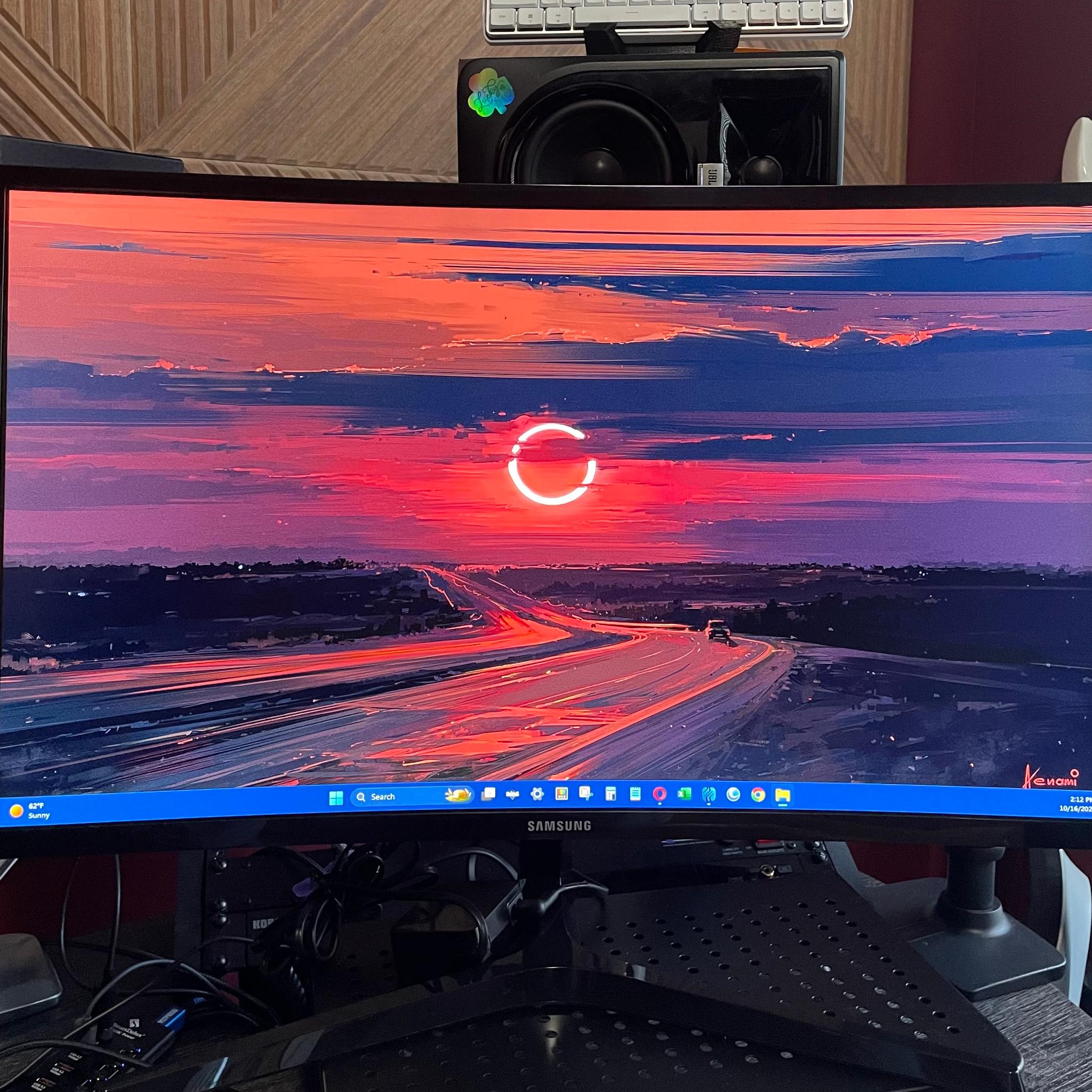 Samsung 27" Essential Curved Monitor (LC27F396FHNXZA)