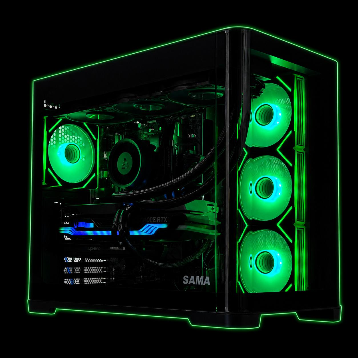 RTX 3080 Ti / Ryzen 9 5900x / 32GB 3200MHz Ram / 1TB SSD / Liquid Cooled / Creator / streaming