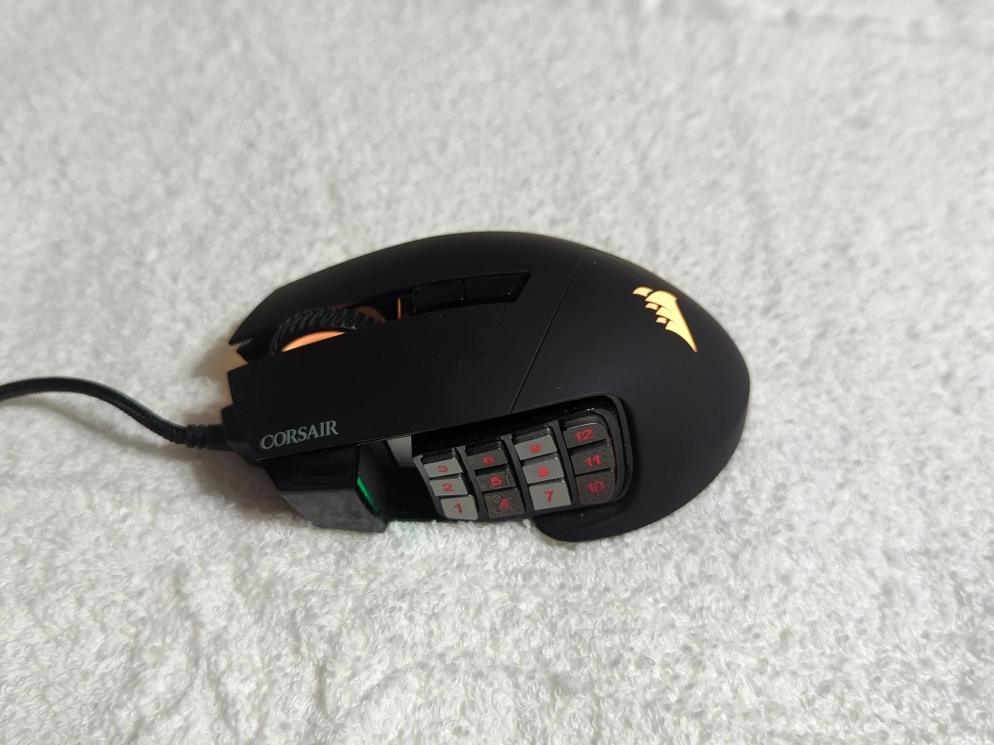Corsair Scimitar Pro RGB mouse in great condition!