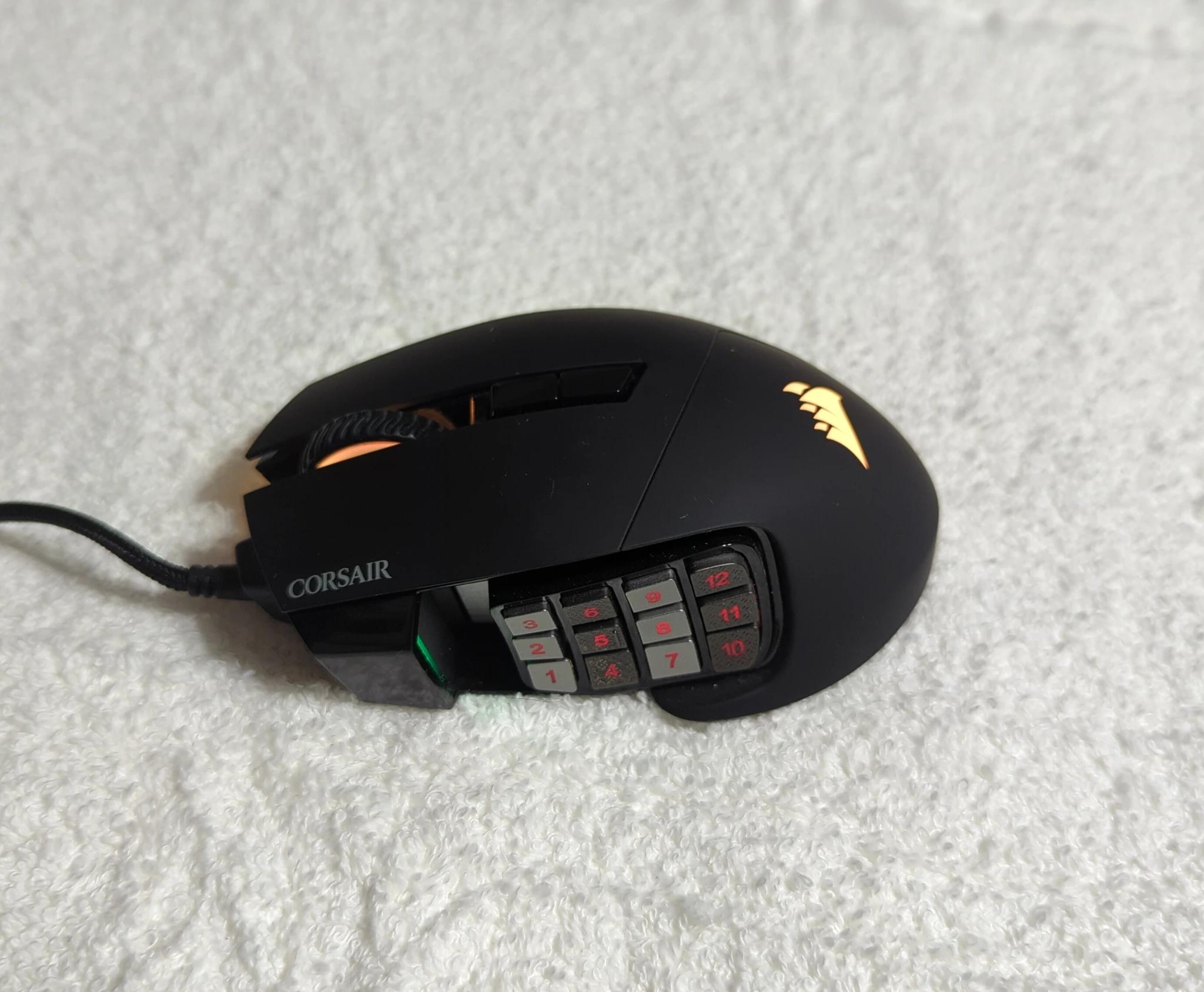 Corsair Scimitar Pro RGB mouse in great condition!