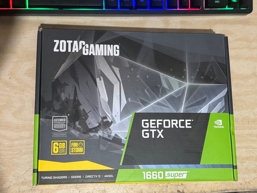 Zotac GAMING Twin Fan GeForce GTX 1660 SUPER | Jawa