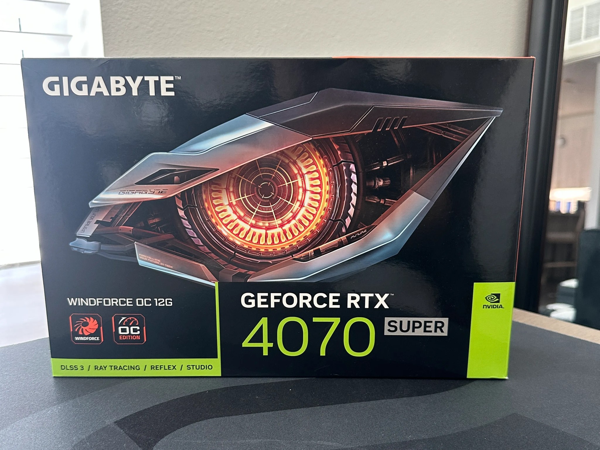 Gigabyte GeForce RTX 4070 Super WindForce OC 12GB GDDR6X NVIDIA Graphics Card