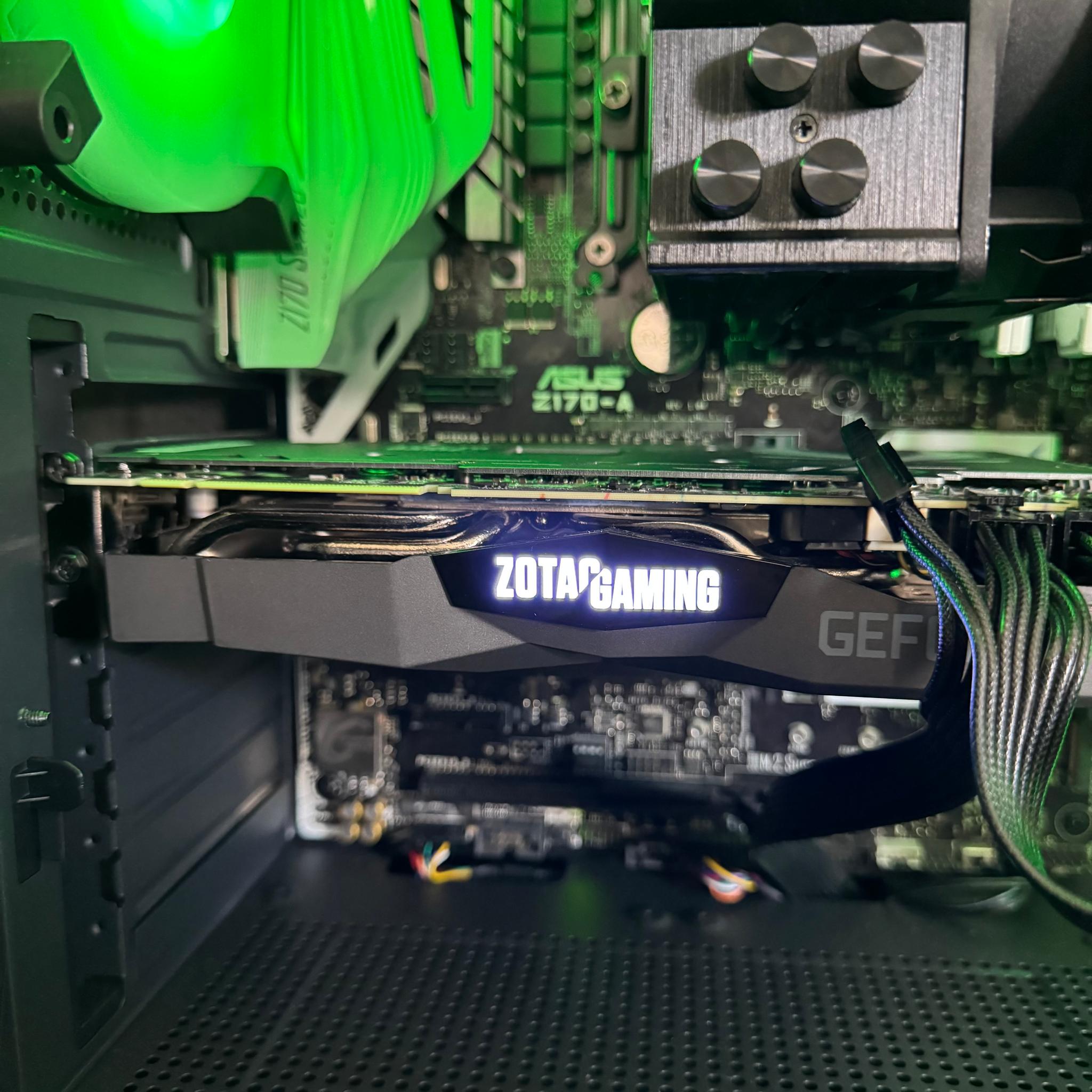 RTX 2070 Super, i7-6700K, 16GB DDR4 3200 MHz, 512GB SSD, ASUS Z170-A, Gaming PC