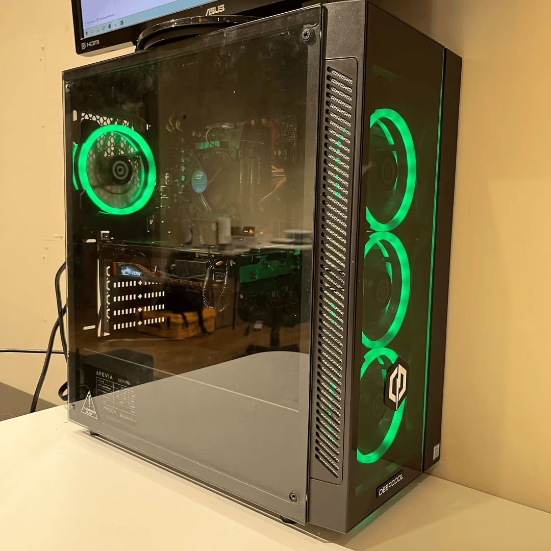 i5 9400F 16GB DDR4 AMD R9 390 m.2 500GB