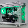 ☁️ Clean White PC | RTX 5070 12GB, Ryzen 5 7600X, 32GB DDR5, 1TB NVMe, LCD AIO | Gaming PC ☁️