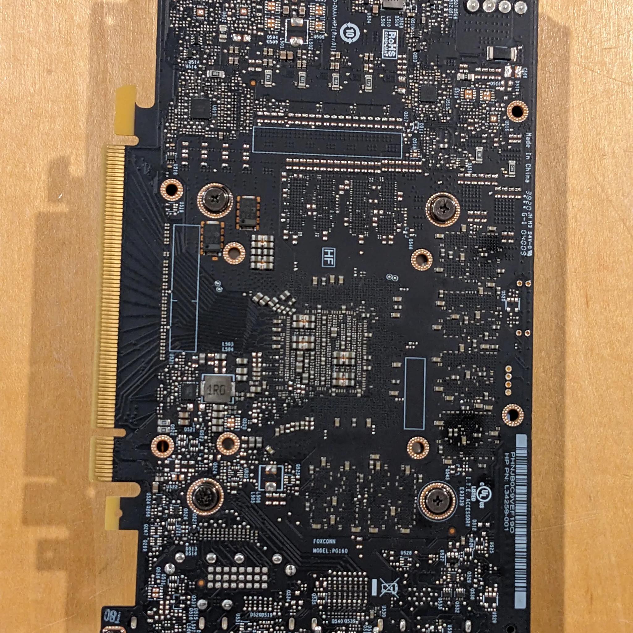 HP RTX 2060 w/ 2GB working