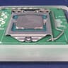 Handmade Clear Epoxy Resin Coaster With Intel Core i3-8100 CPU (SR3N5) & Motherboard