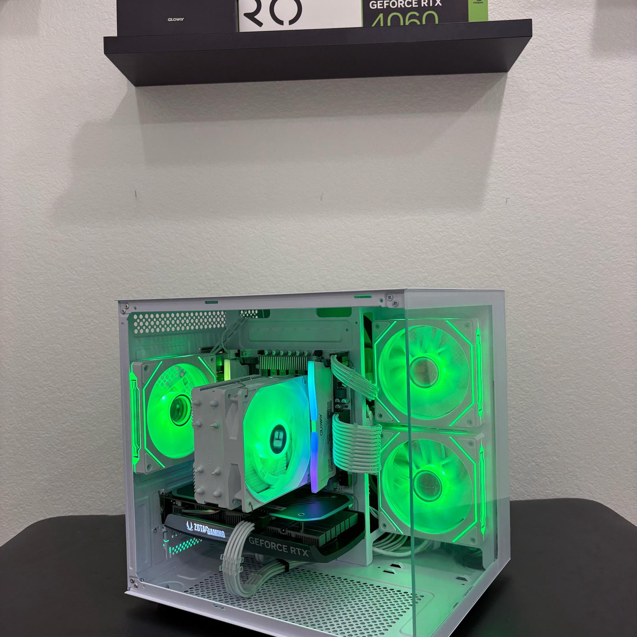 | Gaming PC | RTX 4060 | Intel Xeon E5-1650 V3 | 16 GB 3200 Mhz | 512GB Storage | ARGB |