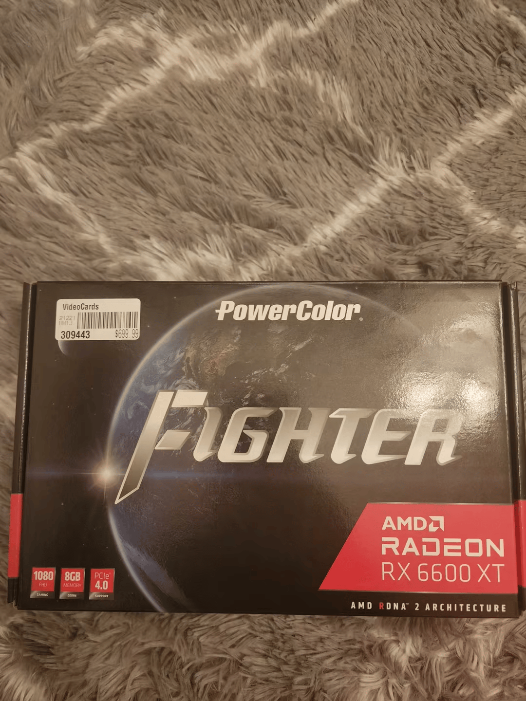 Powercolor 6600 xt used