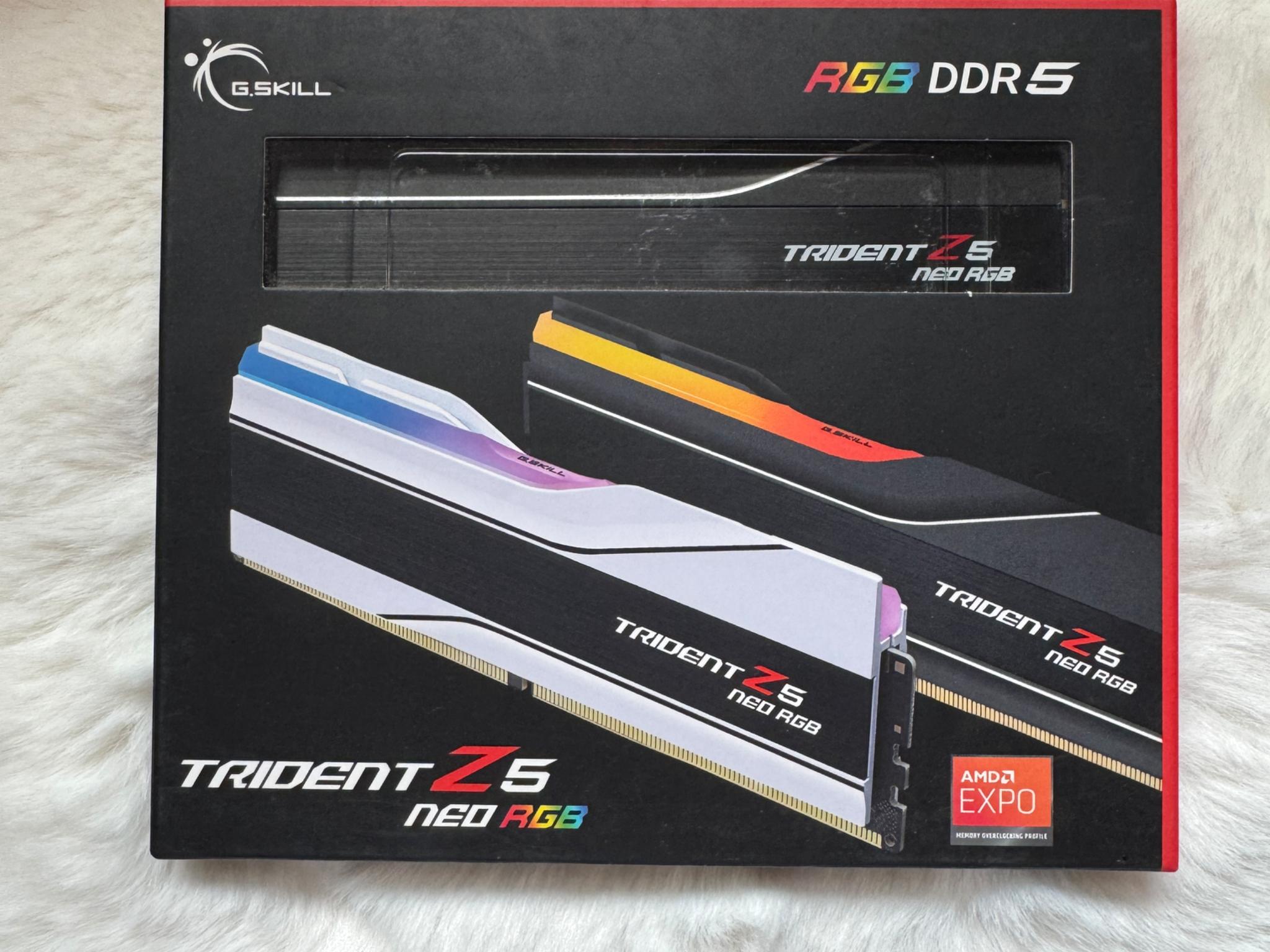 DDR5 64GB Trident Z5 Neo RGB (32GB x 2) 6000MT/s CL30