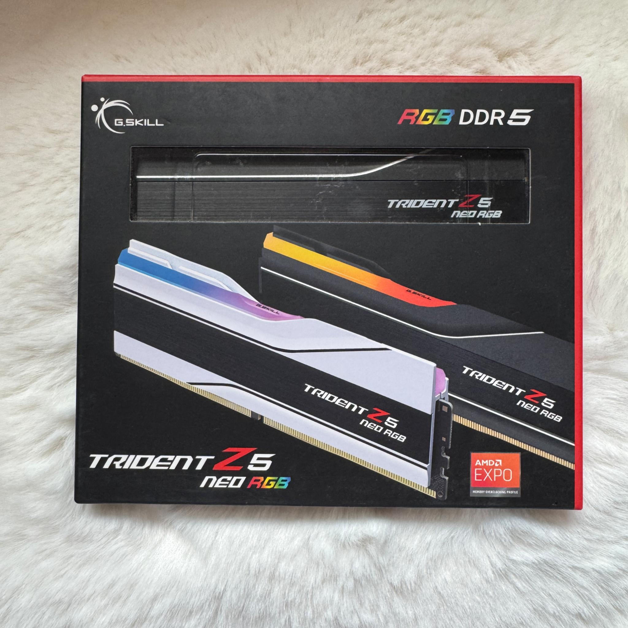 DDR5 64GB Trident Z5 Neo RGB (32GB x 2) 6000MT/s CL30