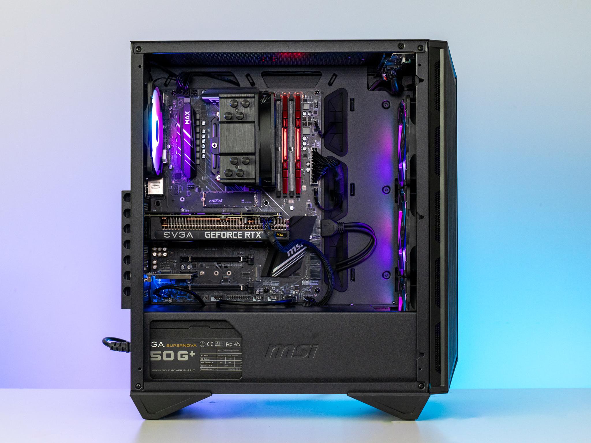 Ryzen 5 + RTX 3060 Gaming PC | AMD Ryzen 5 5500 | EVGA RTX 3060 | 16GB DDR4 | 1TB M.2 | RGB Lighting