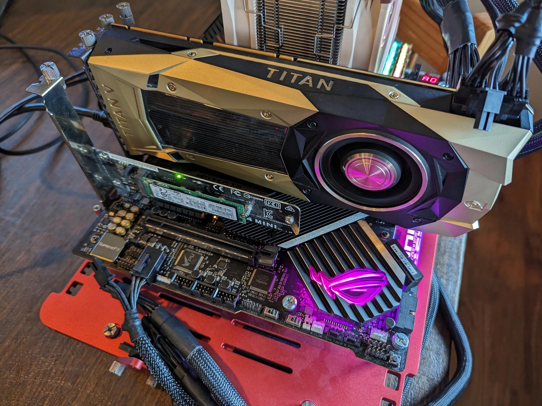 NVIDIA TITAN V Volta 12GB HBM2 GPU Video/Graphics Card