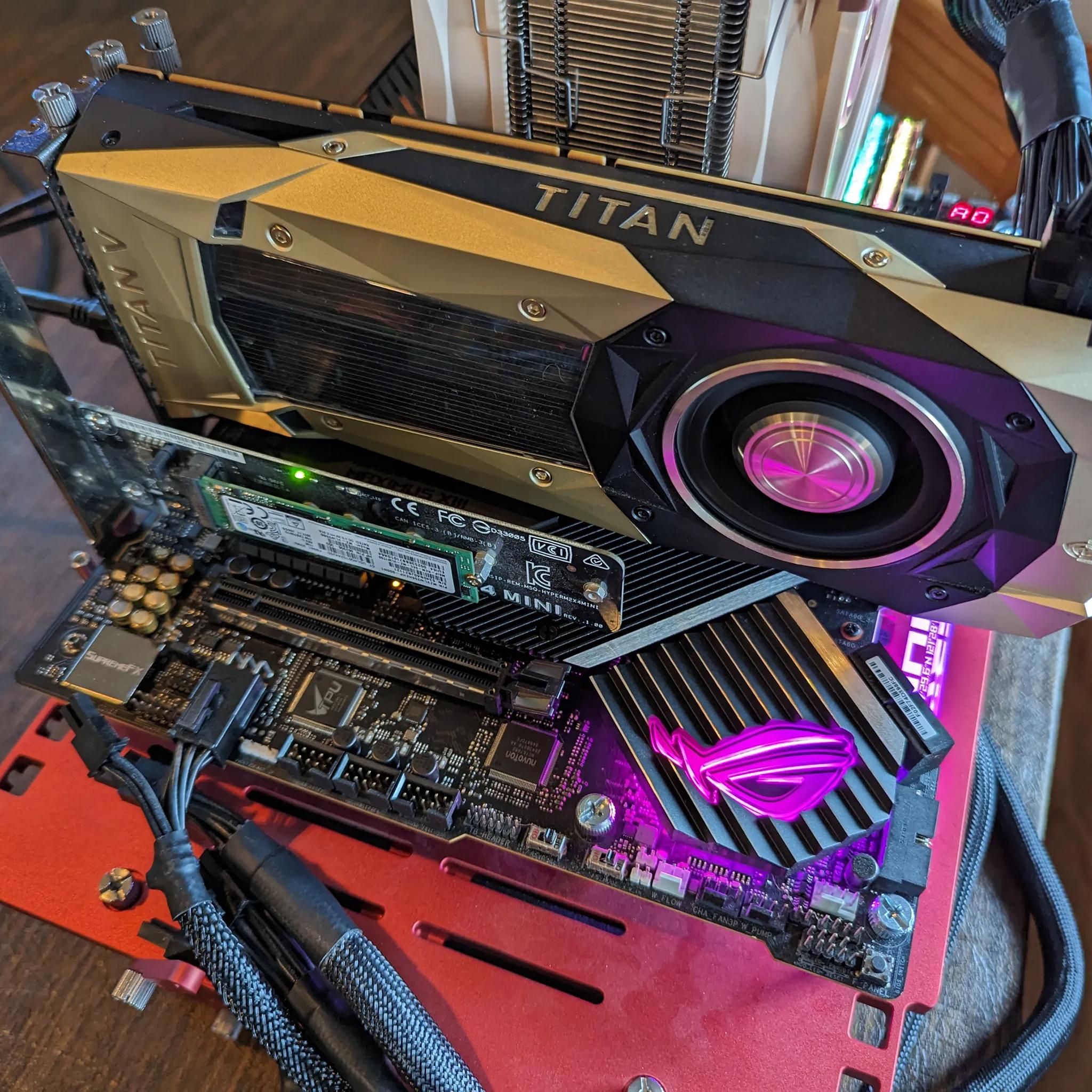 NVIDIA TITAN V Volta 12GB HBM2 GPU Video/Graphics Card