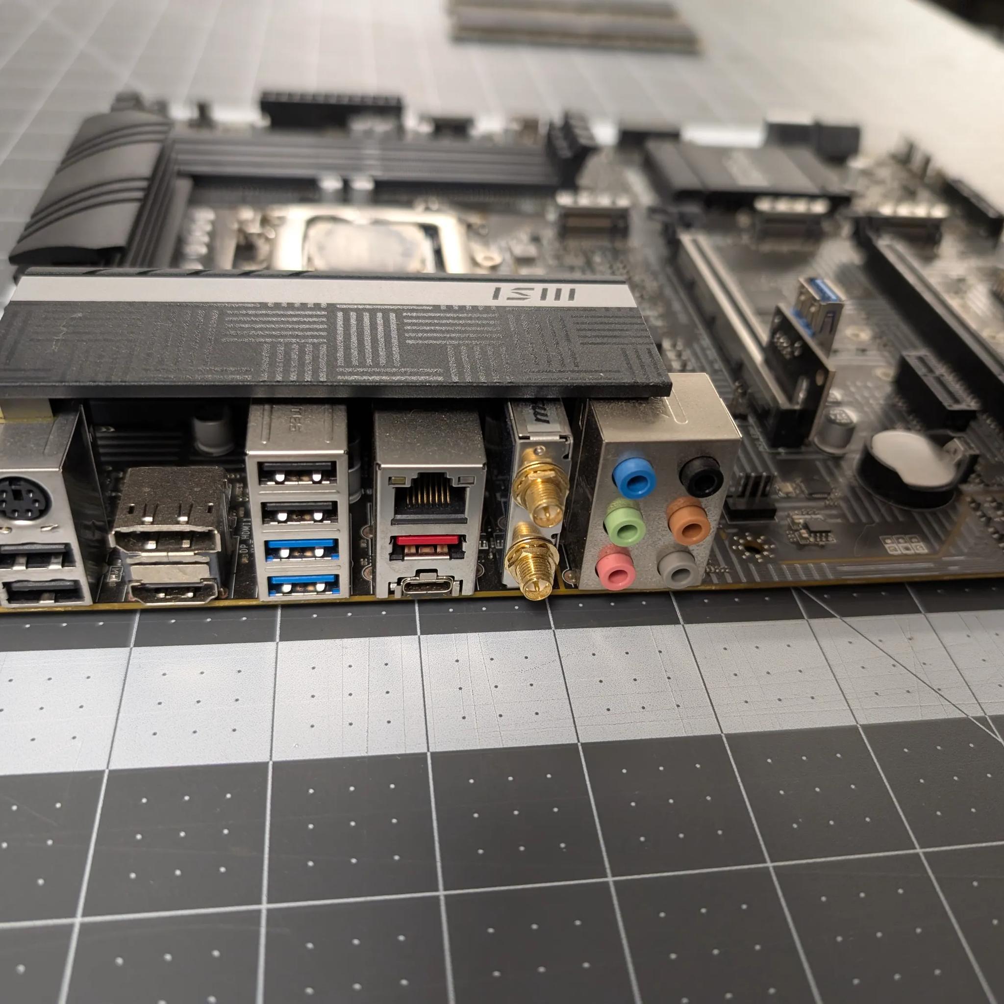 MSI Z590 PRO WIFI Motherboard W/ i3 10105 & 16GB RAM