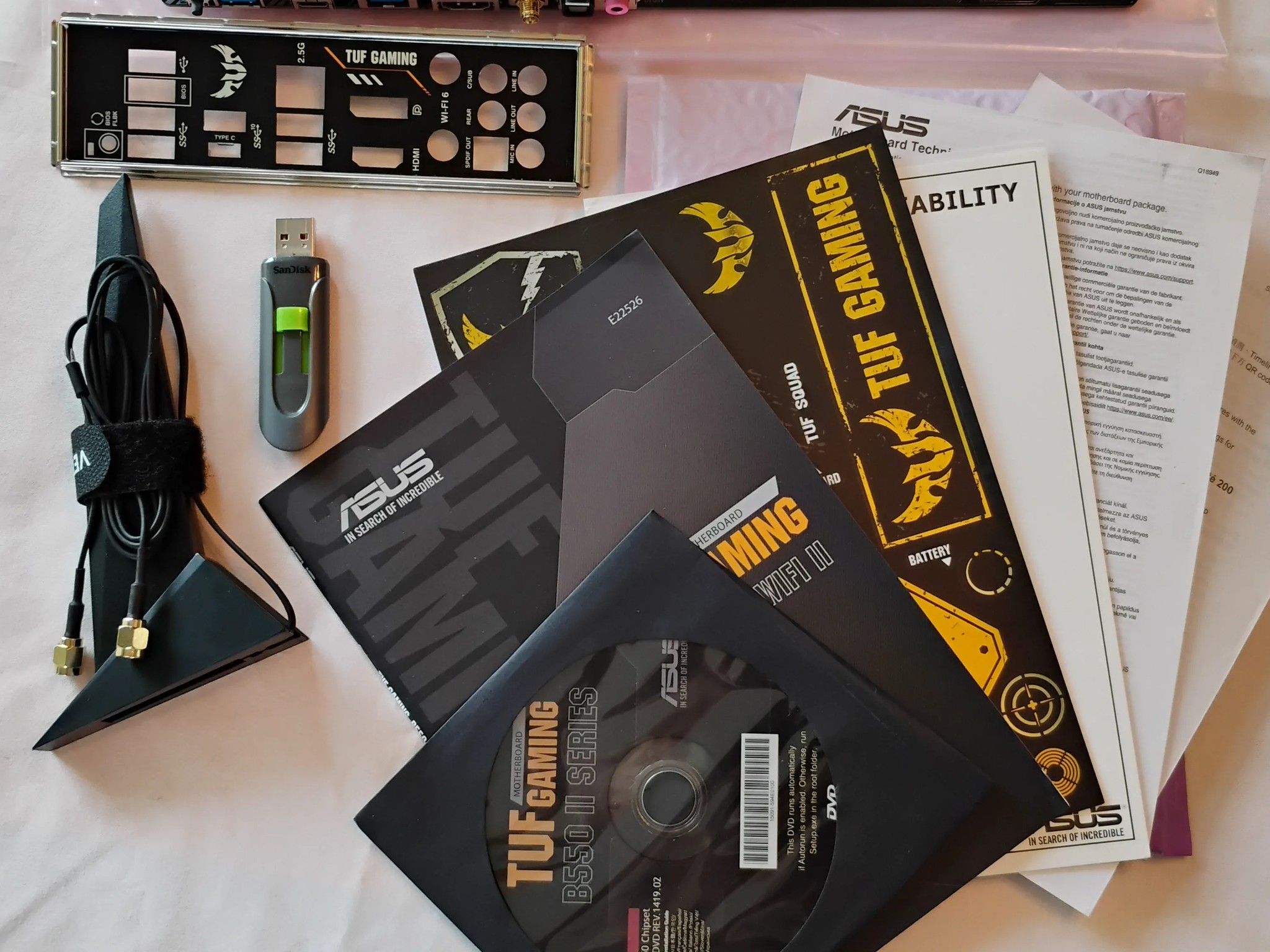 🦾 TUF GAMING B550-PLUS WIFI II Motherboard 🦾 PCIe 4.0 | Wi-Fi 6 | USB 3.2 Gen2 | 2.5 Gb Eth | AM4