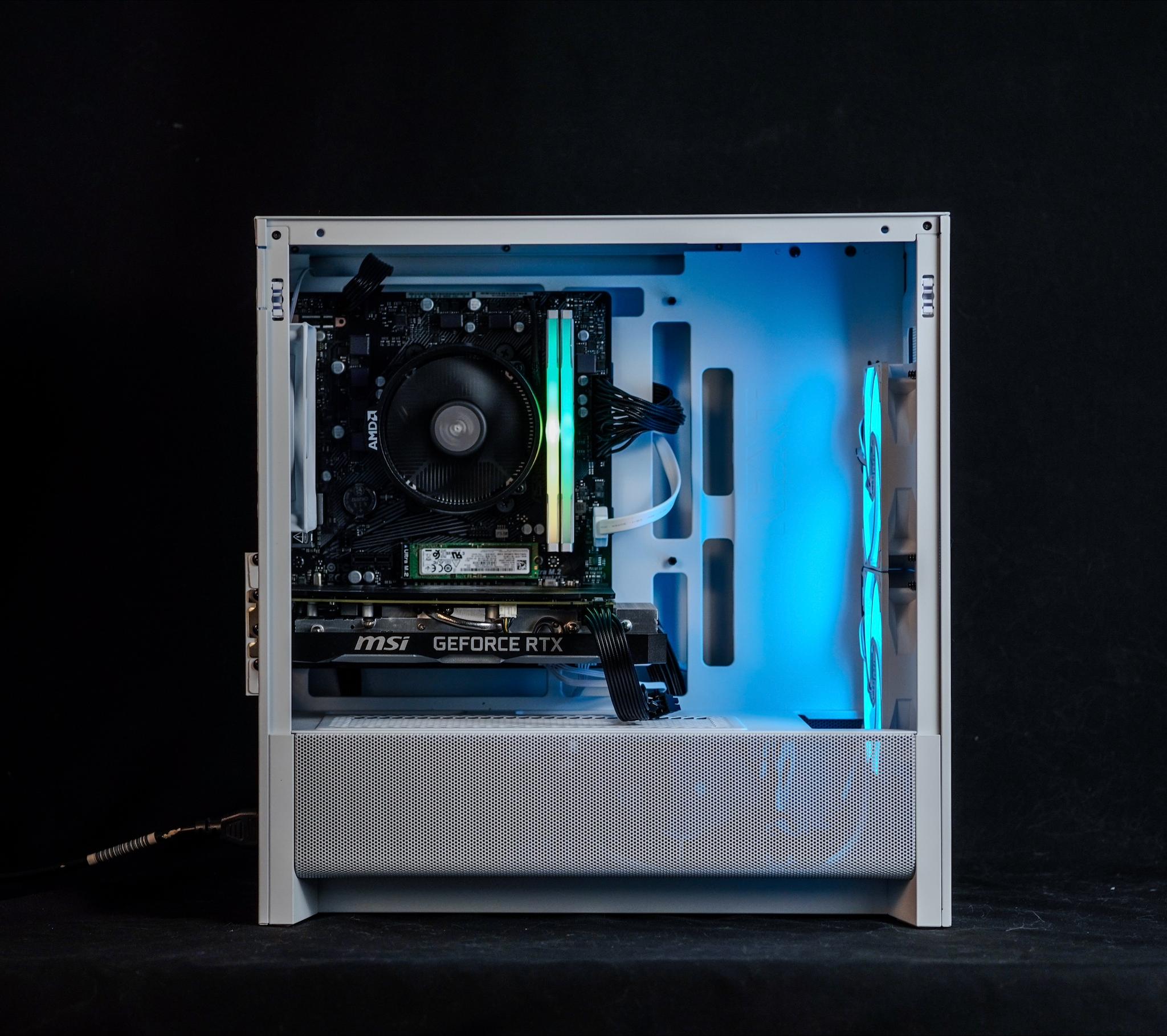 Glacier Valley (V4) Gaming PC - AMD Ryzen 5 3500X, RTX 2060, 16GB DDR4, 500GB SSD