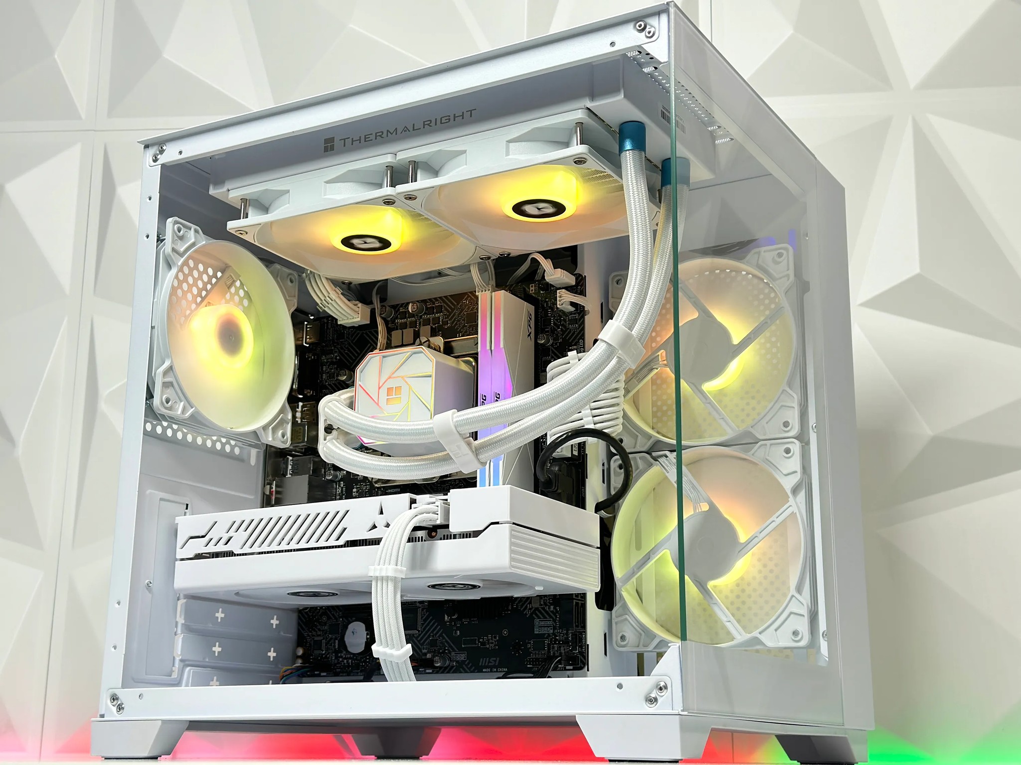 ❄️ · 🥶||Liquid Cooled Gaming PC❄️AMD RX 6600M 8GB❄️Intel 13100F❄️16GB DDR4❄️1TB NVME