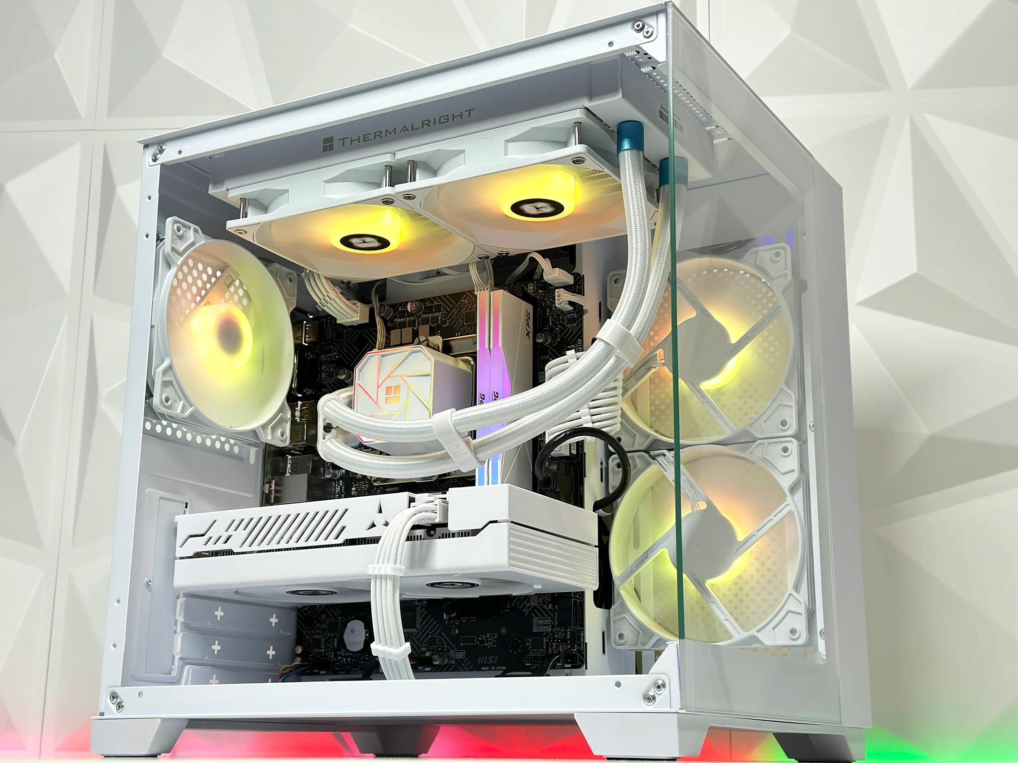 ❄️ · 🥶||Liquid Cooled Gaming PC❄️AMD RX 6600M 8GB❄️Intel 13100F❄️16GB DDR4❄️1TB NVME