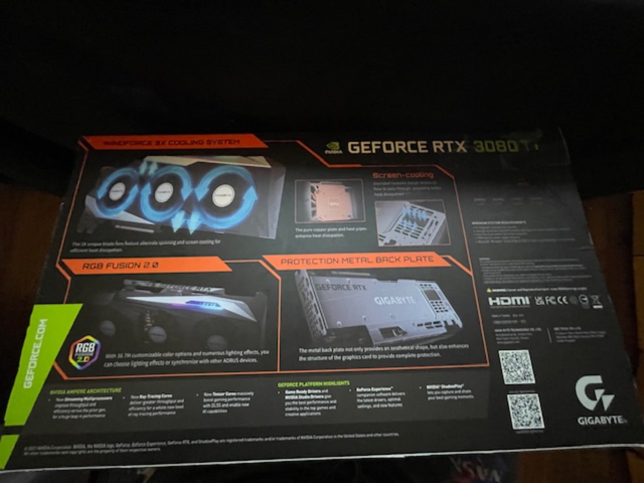 GEFORCE RTX 3080 TI GAMING OC 12 G