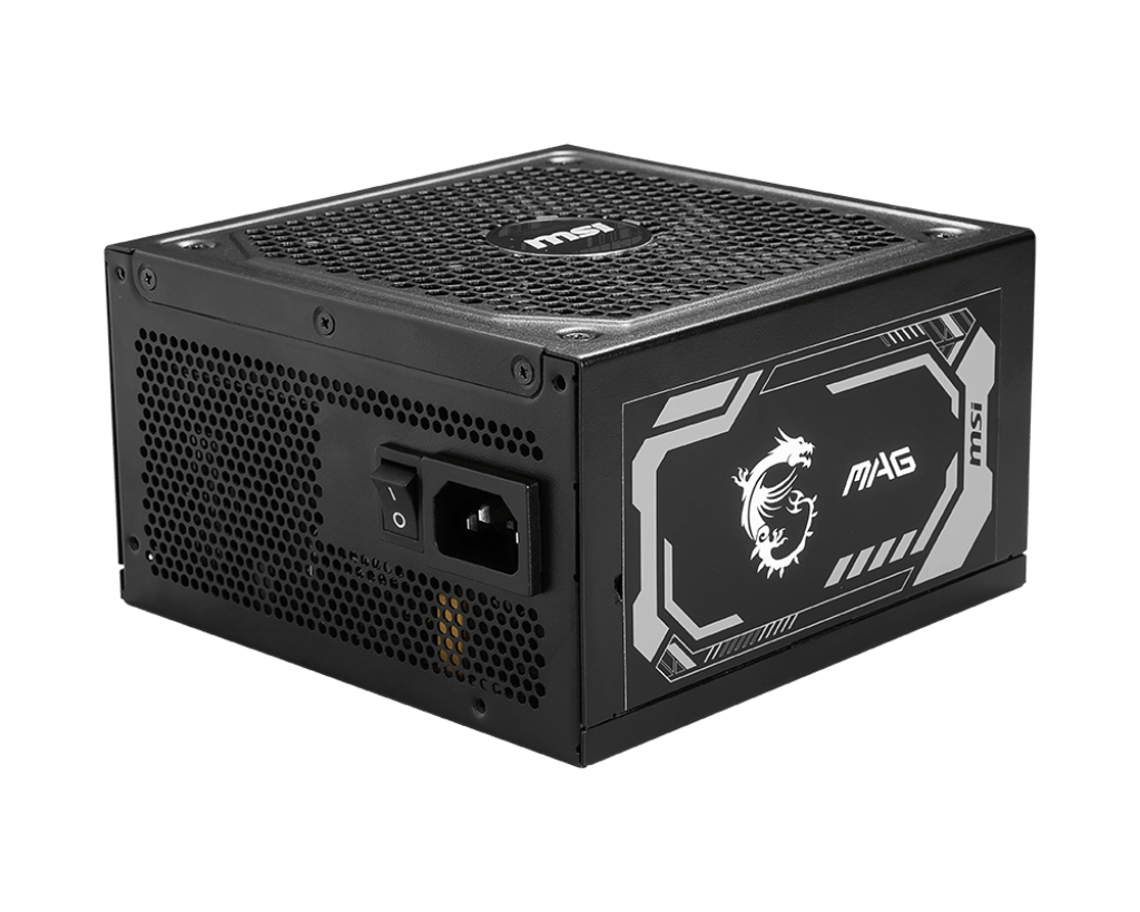 MSI MAG 1250GL PCIE 5 Full Modular 80 Plus Gold 1250W ATX Gaming Power Supply