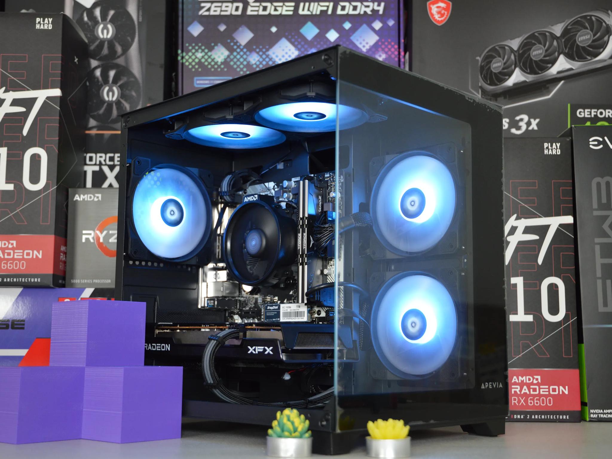 🐍🐍| RX 6600 8GB | RYZEN 5 5500 | 16GB DDR4 RAM | 1TB NVME SSD | Silver Serpent 2.0 |