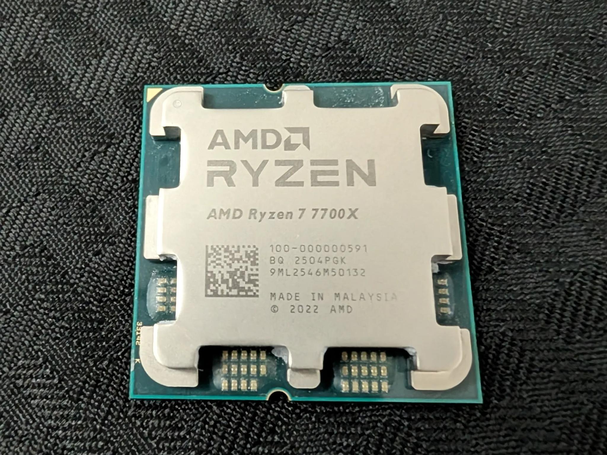 Ryzen 7 7700x open box new