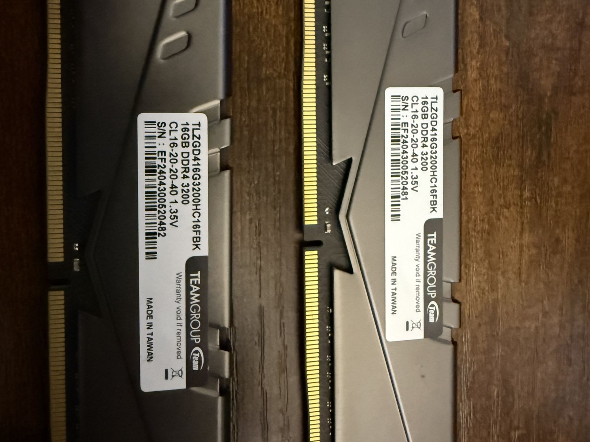TEAMGROUP T-Force Vulcan Z DDR4 32GB Kit (2x16GB) 3200MHz (PC4-25600) CL16