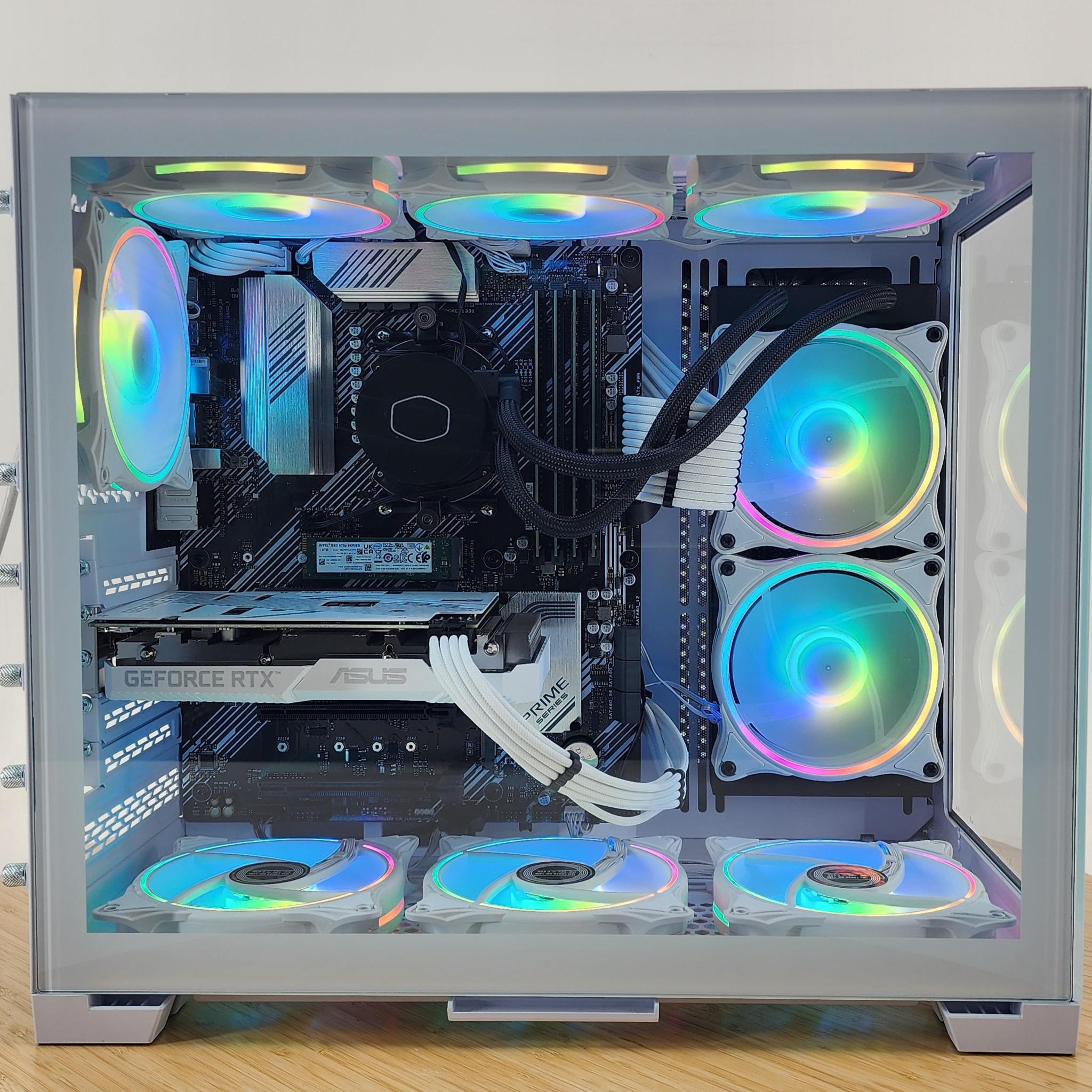 Gaming PC Ryzen 7 3700X 32GB RAM 1TB SSD RTX 3060 8GB Windows 11 Computer