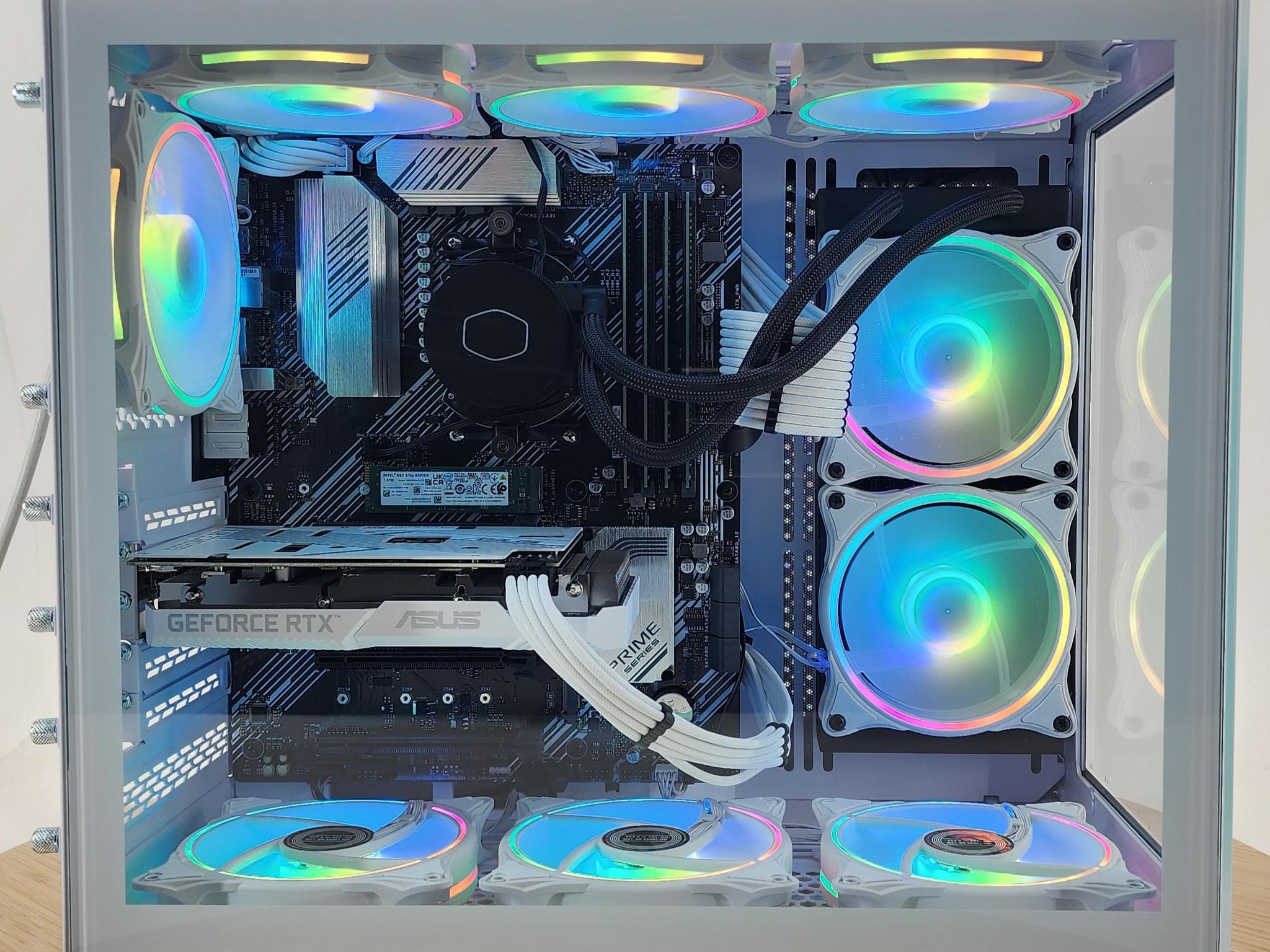 Gaming PC Ryzen 7 3700X 32GB RAM 1TB SSD RTX 3060 8GB Windows 11 Computer