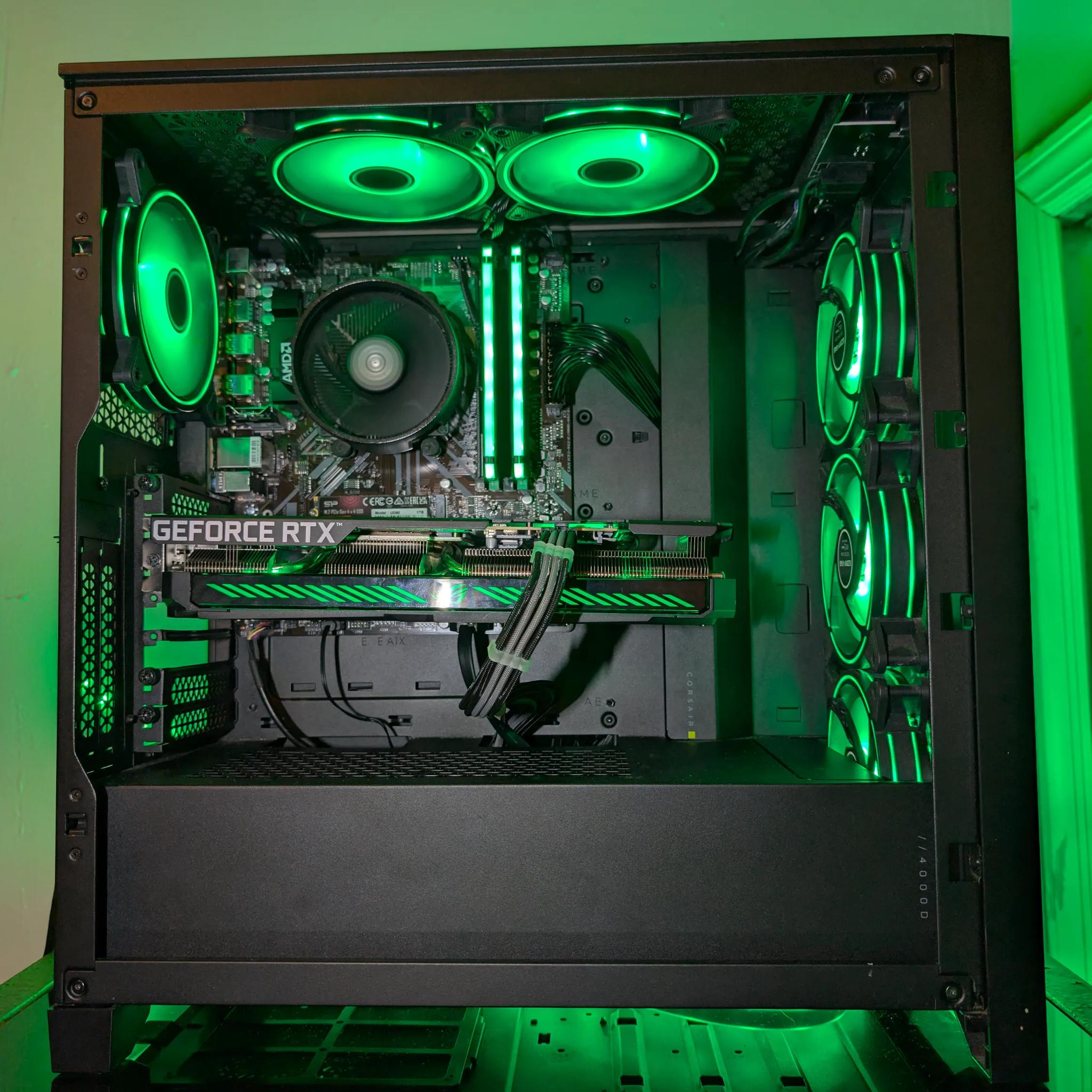 Ryzen 5 5600X, STRIX RTX 3060, 32GB Ram || GAMING AND STREAMING PC ||