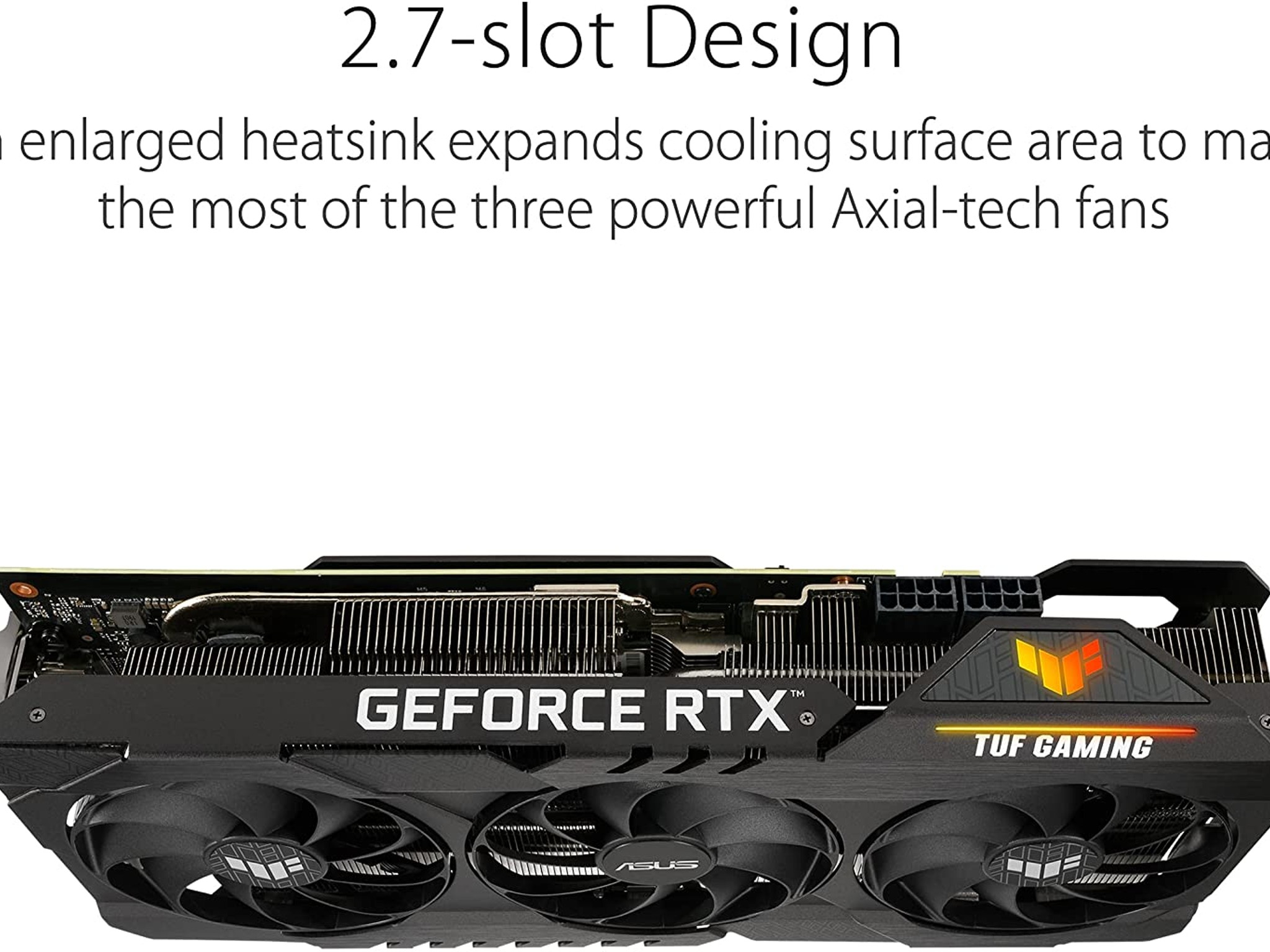 ASUS GeForce TUF GAMING RTX 3070 Ti 8GB OC GDDR6X Video Graphics Card GPU