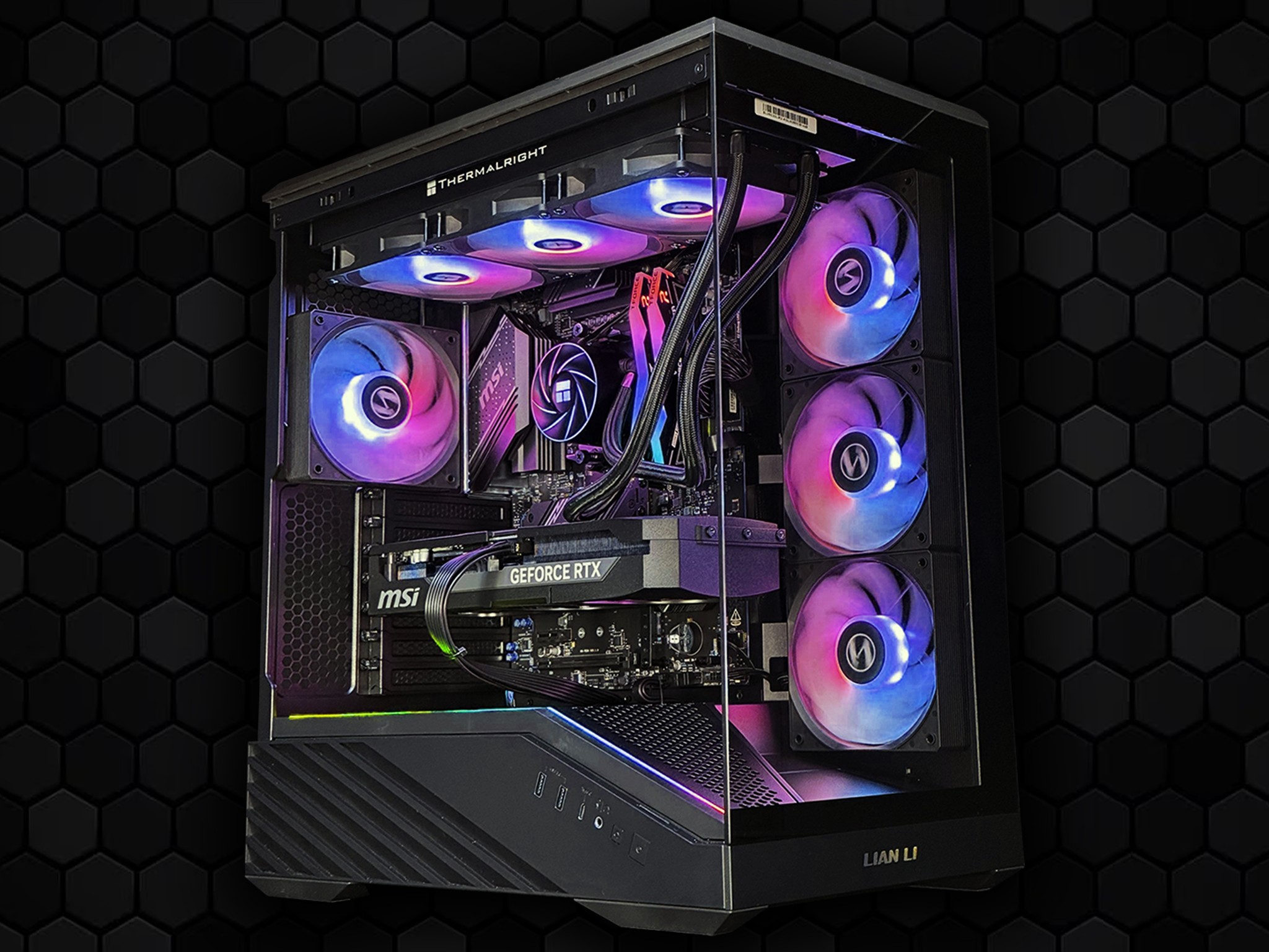 Core Ultra 7 265KF | RTX 5080 16GB | 32GB DDR5 (6000 MT/s) | 2TB SSD | 850W Gold PSU | AI Vector