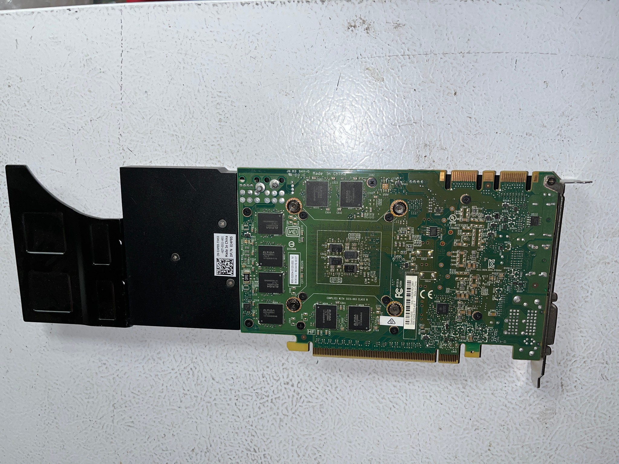 NVIDIA Quadro K4200 4GB GDDR5 Workstation GPU – DP & DVI – Tested & Working