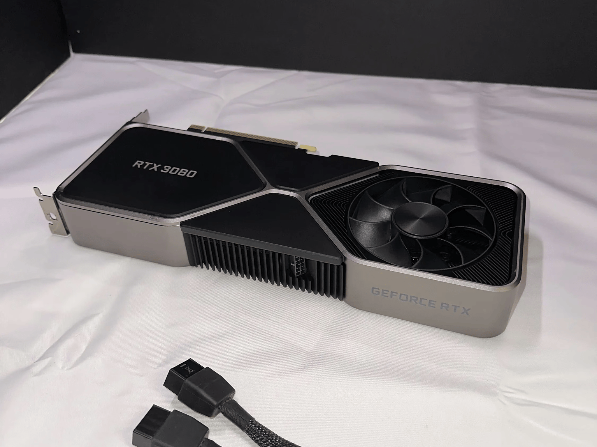 NVIDIA GeForce RTX 3080 Founders Edition 10GB GDDR6X PCIe 4.0 x16 Desktop GPU