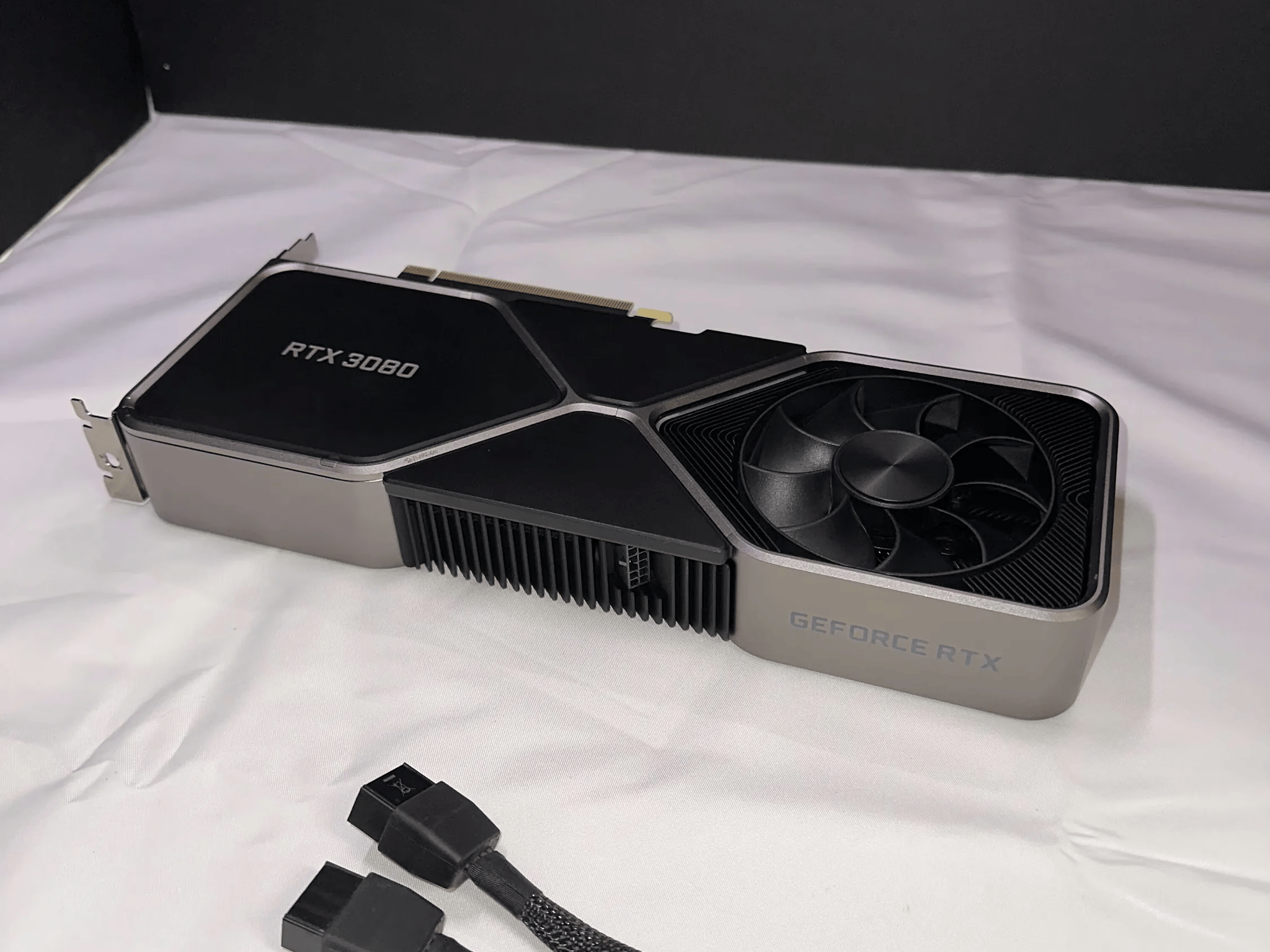 NVIDIA GeForce RTX 3080 Founders Edition 10GB GDDR6X PCIe 4.0 x16 Desktop GPU
