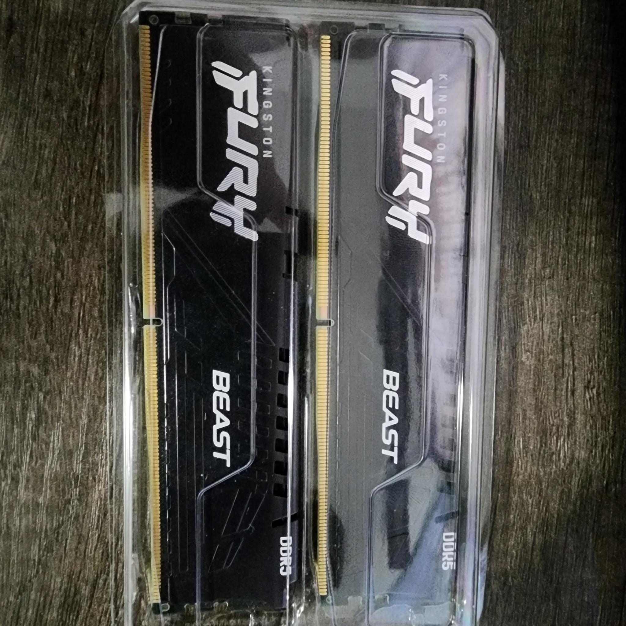 KINGSTON FURY Beast DDR5 4800 CL36 (2x8GB)