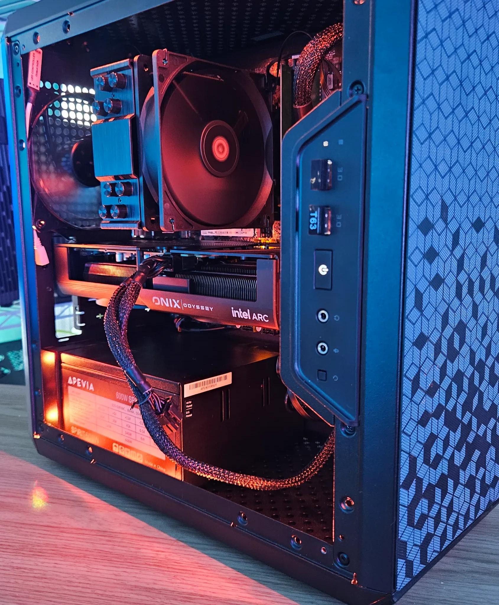 Intel Arc B580 System with an i7 9700k!