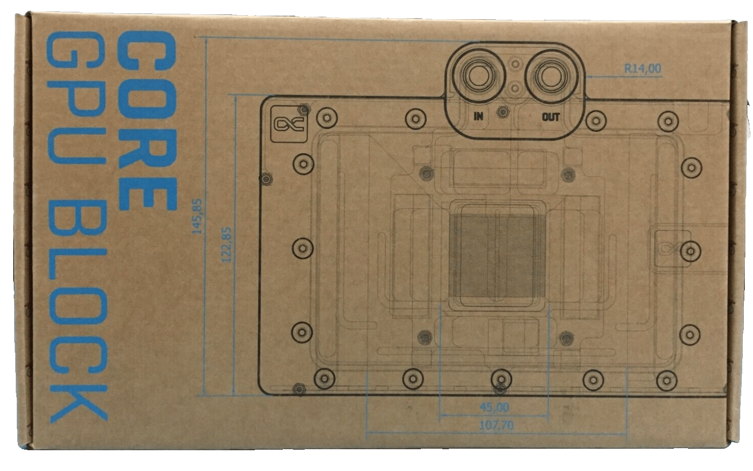 Alphacool Core RTX 4090 Reference GPU Water Block w/ Backplate 13394