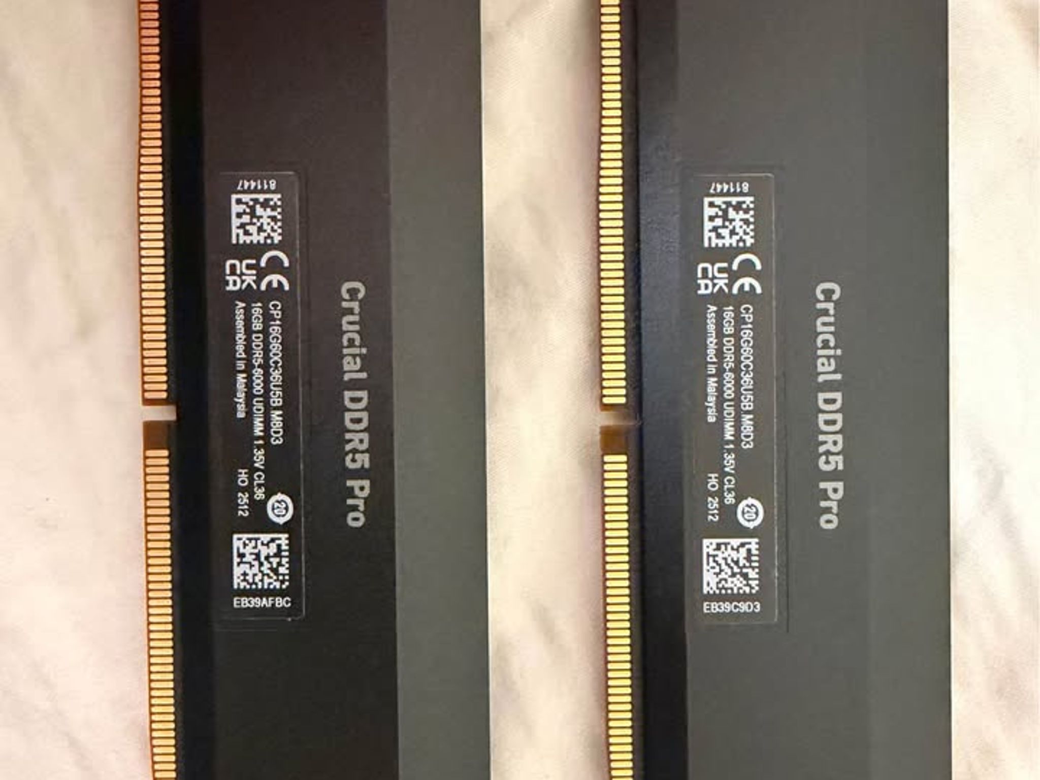 Crucial Pro Overclocking 32GB DDR5-6000 (2x16GB)