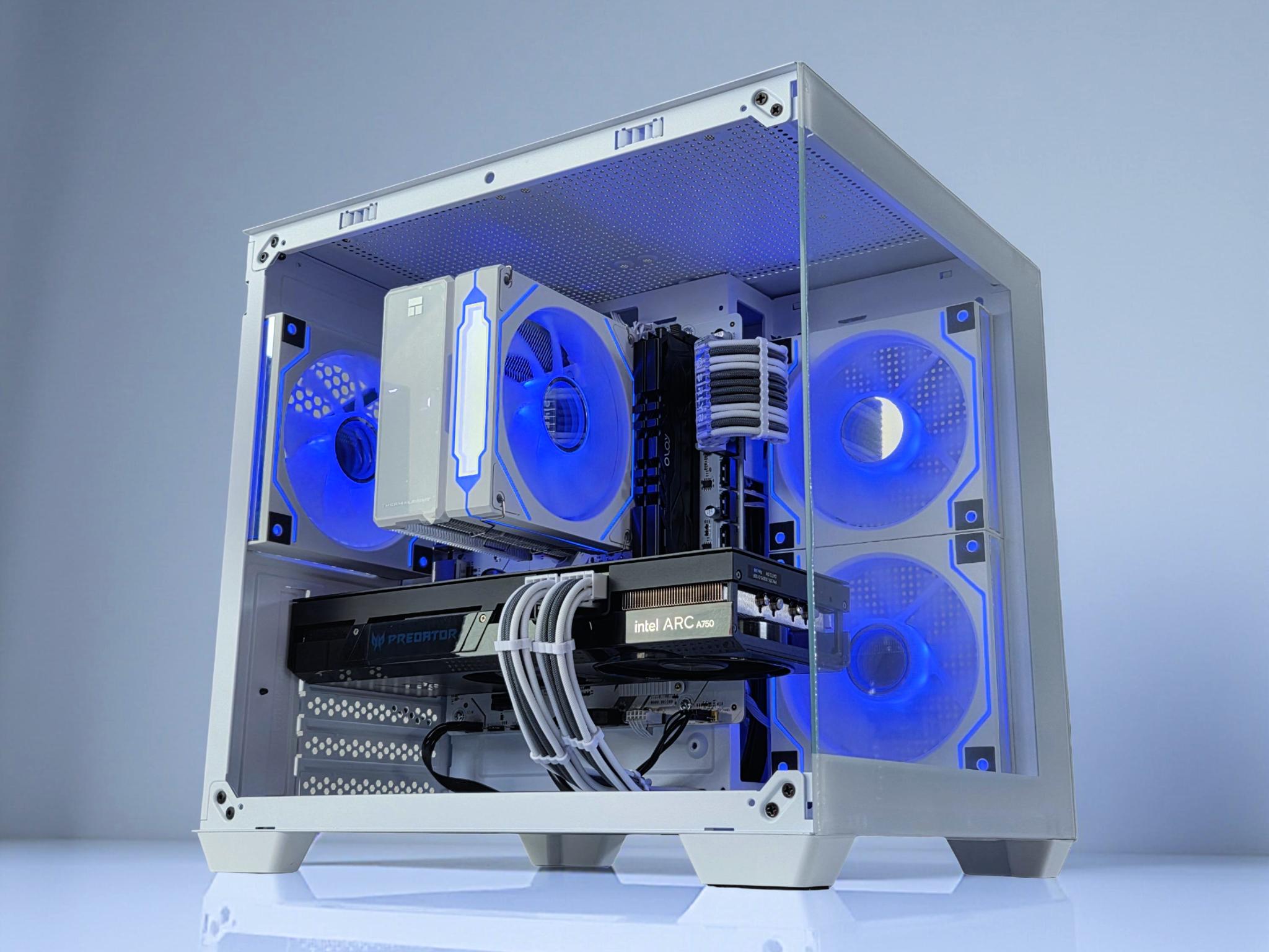 BiFrost❄️Gaming PC❄️Intel ARC 750 8GB❄️AMD Ryzen 5 3600 6 core❄️16GB DDR4❄️500GB NVME SSD