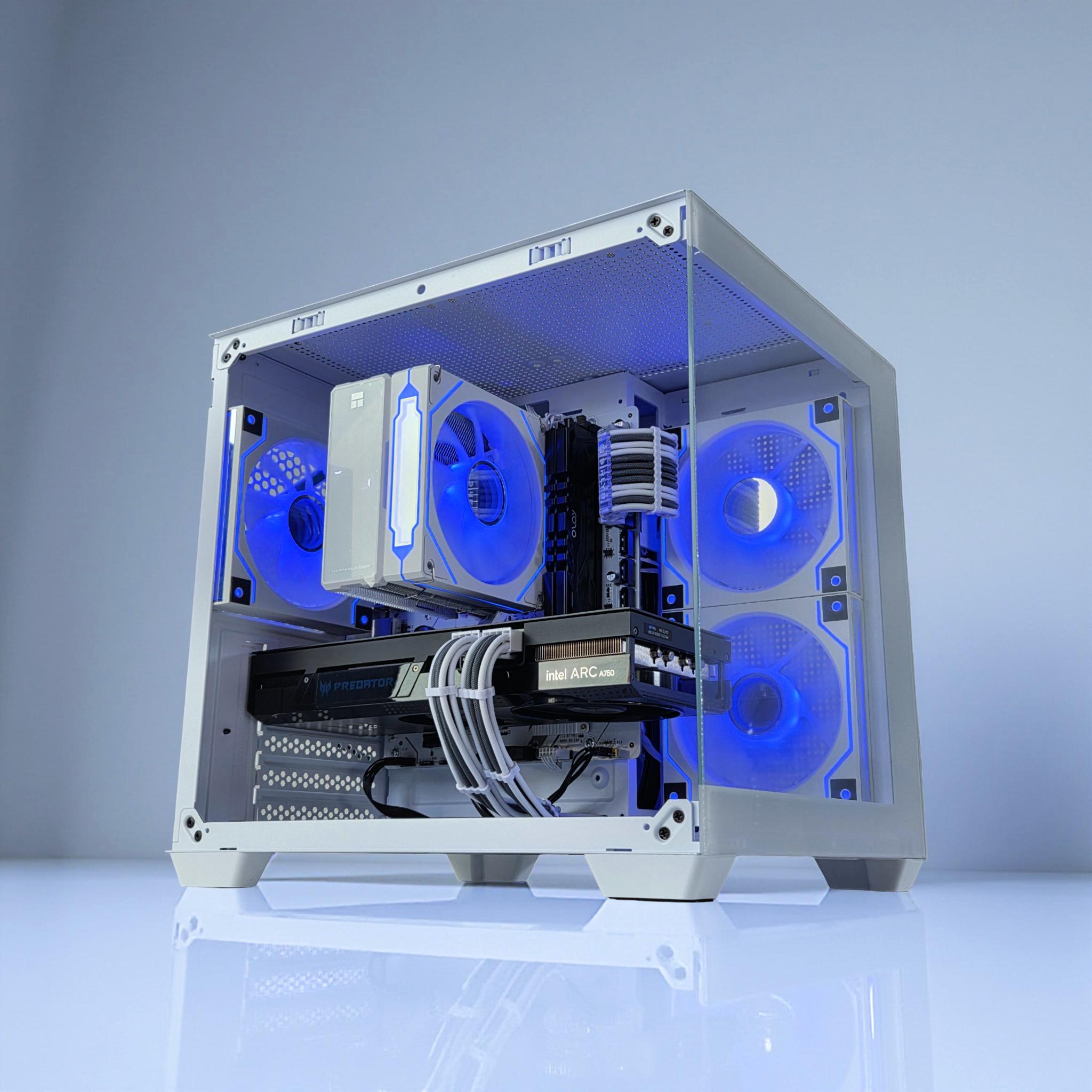 BiFrost❄️Gaming PC❄️Intel ARC 750 8GB❄️AMD Ryzen 5 3600 6 core❄️16GB DDR4❄️500GB NVME SSD