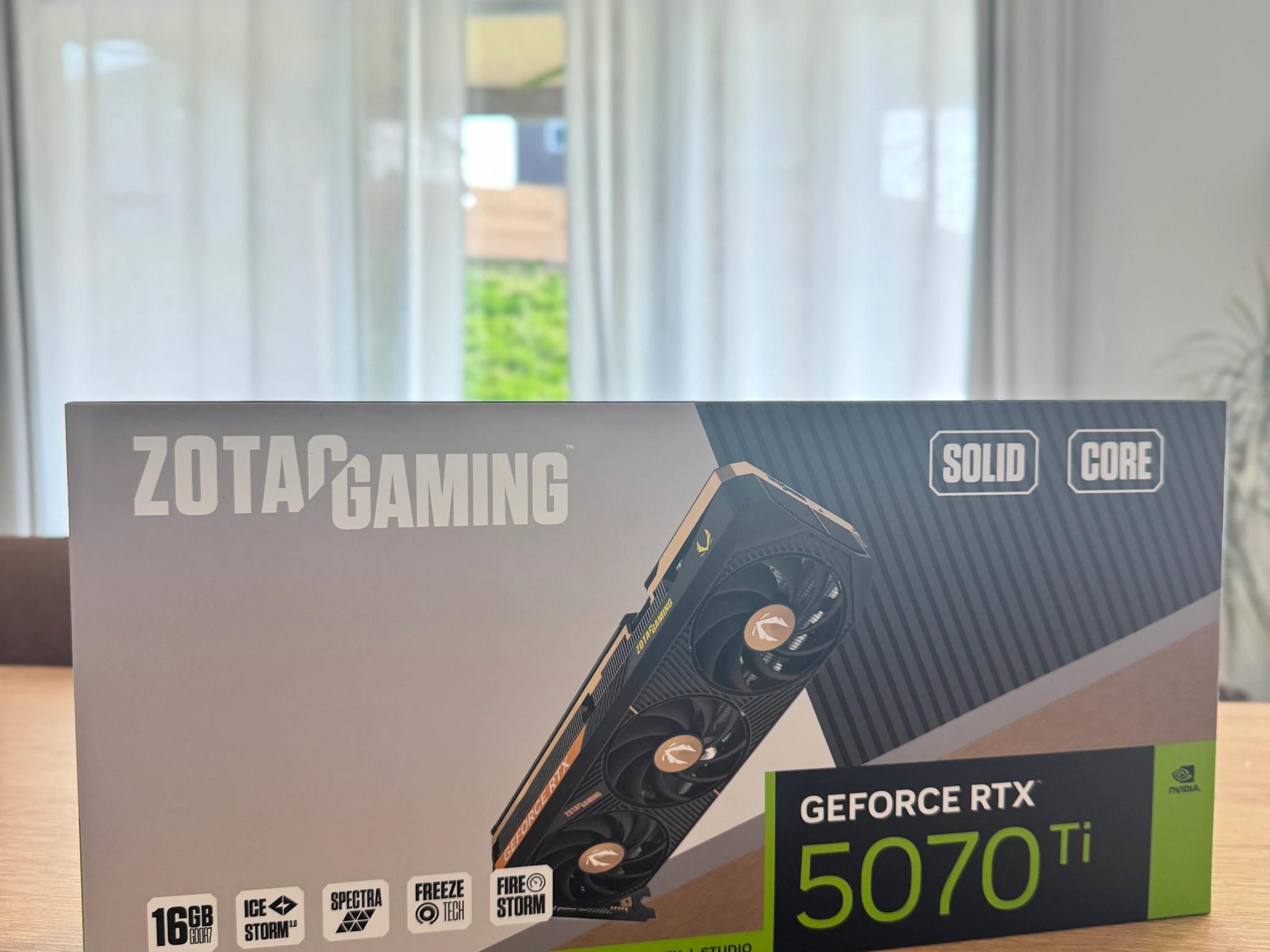 Brand New! Zotac Gaming RTX 5070Ti OC